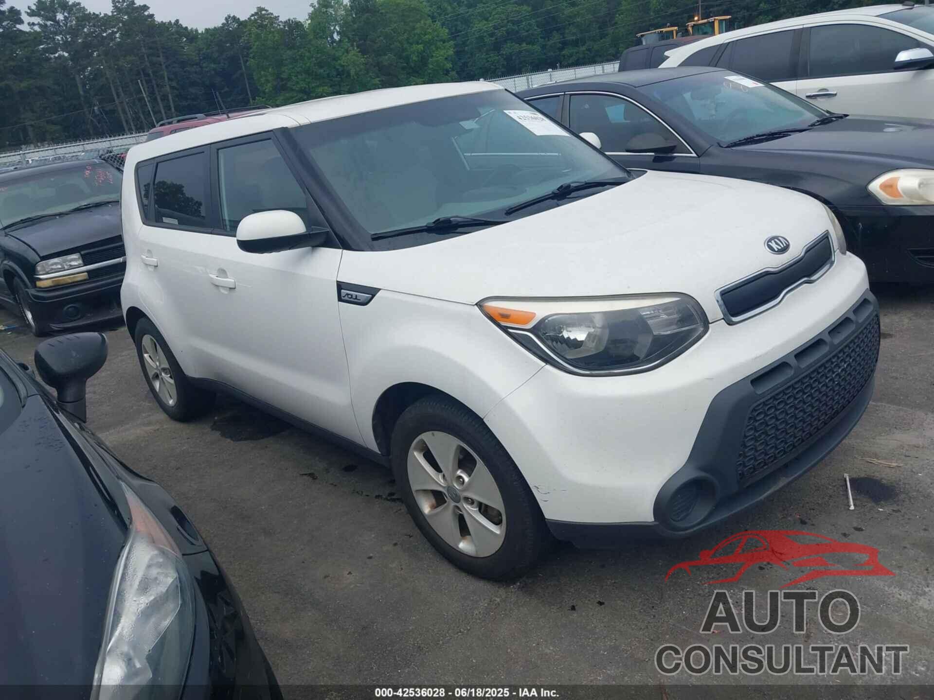 KIA SOUL 2015 - KNDJN2A28F7225350