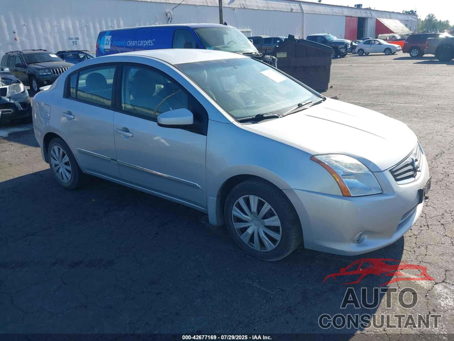 NISSAN SENTRA 2012 - 3N1AB6AP0CL708787