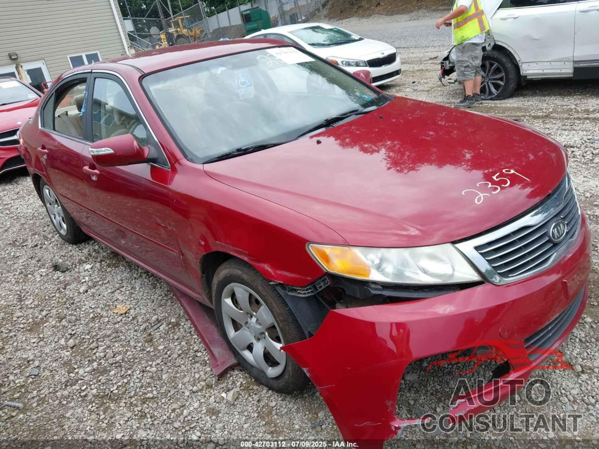 KIA OPTIMA 2009 - KNAGE228495322359