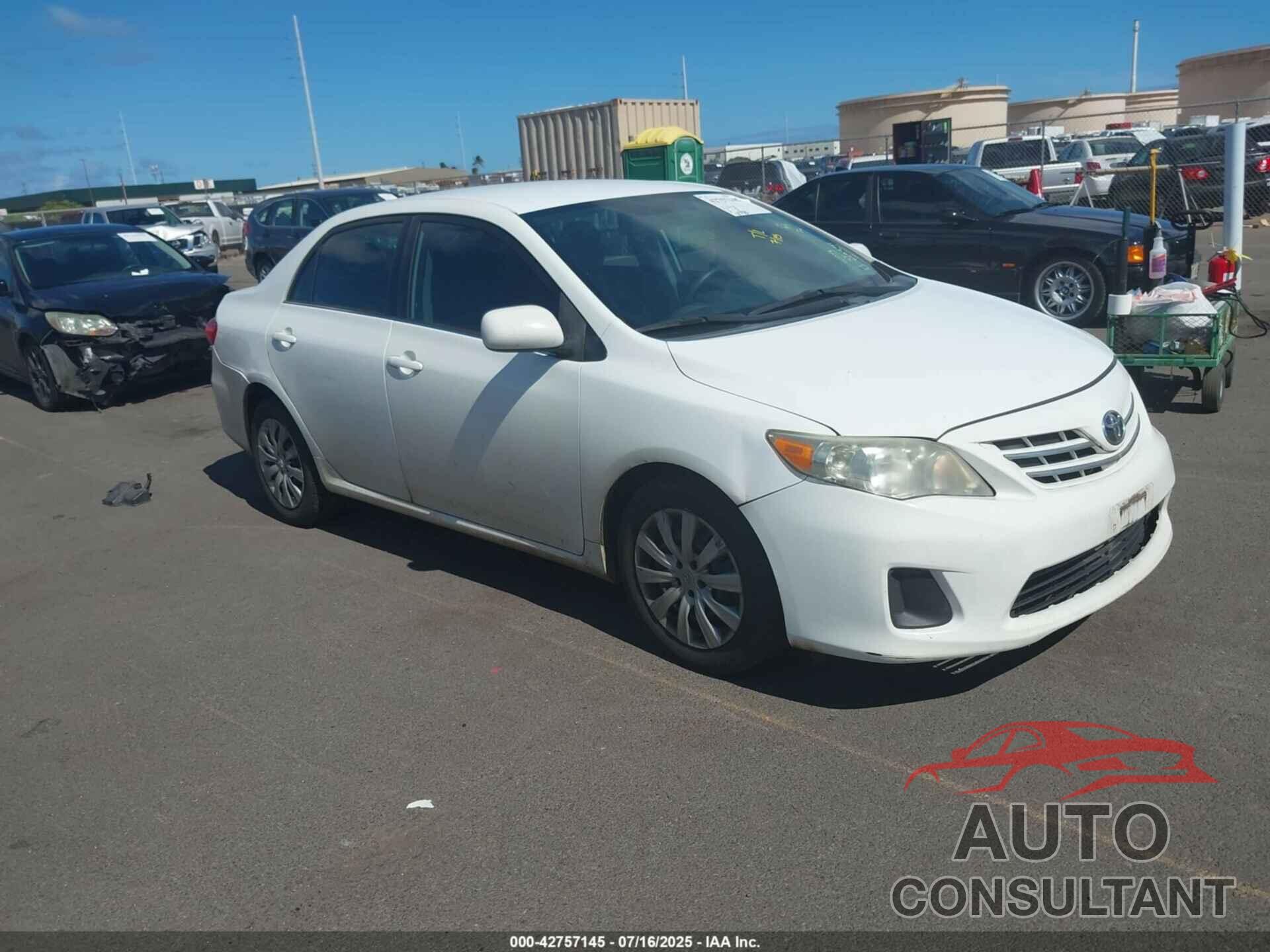 TOYOTA COROLLA 2013 - 2T1BU4EE1DC016065