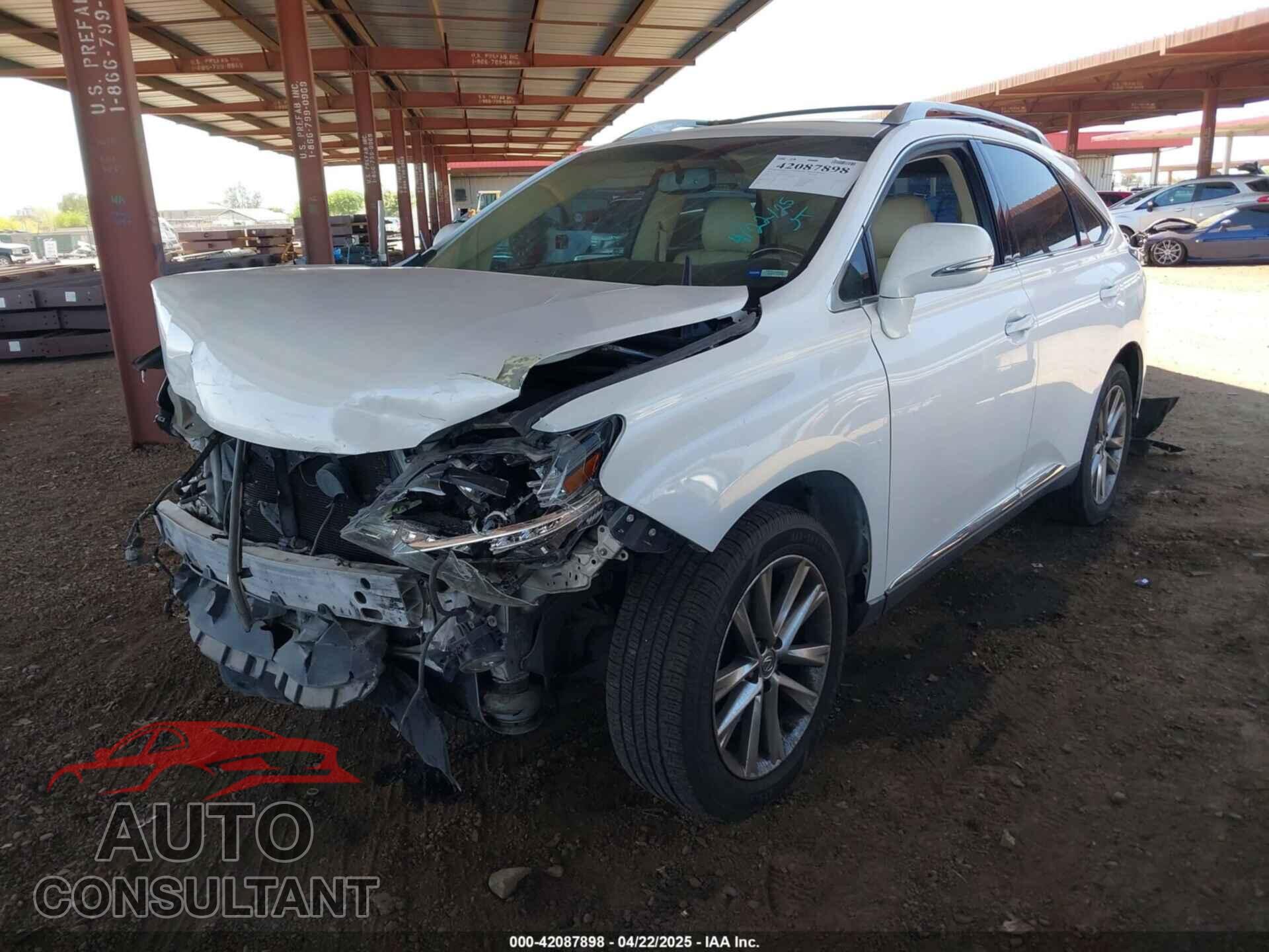 LEXUS RX 350 2015 - 2T2ZK1BA6FC184853