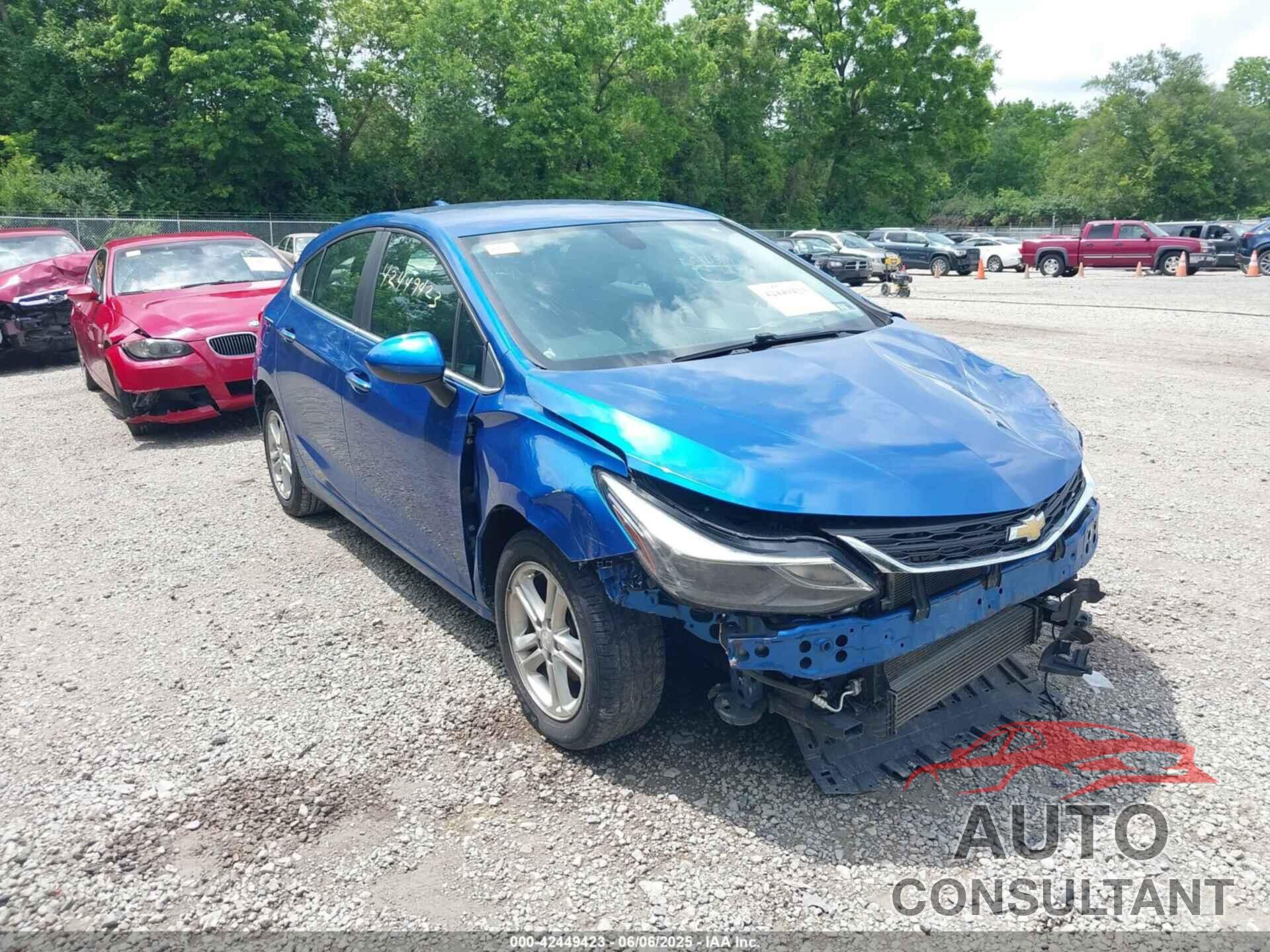 CHEVROLET CRUZE 2017 - 3G1BE6SM7HS594953