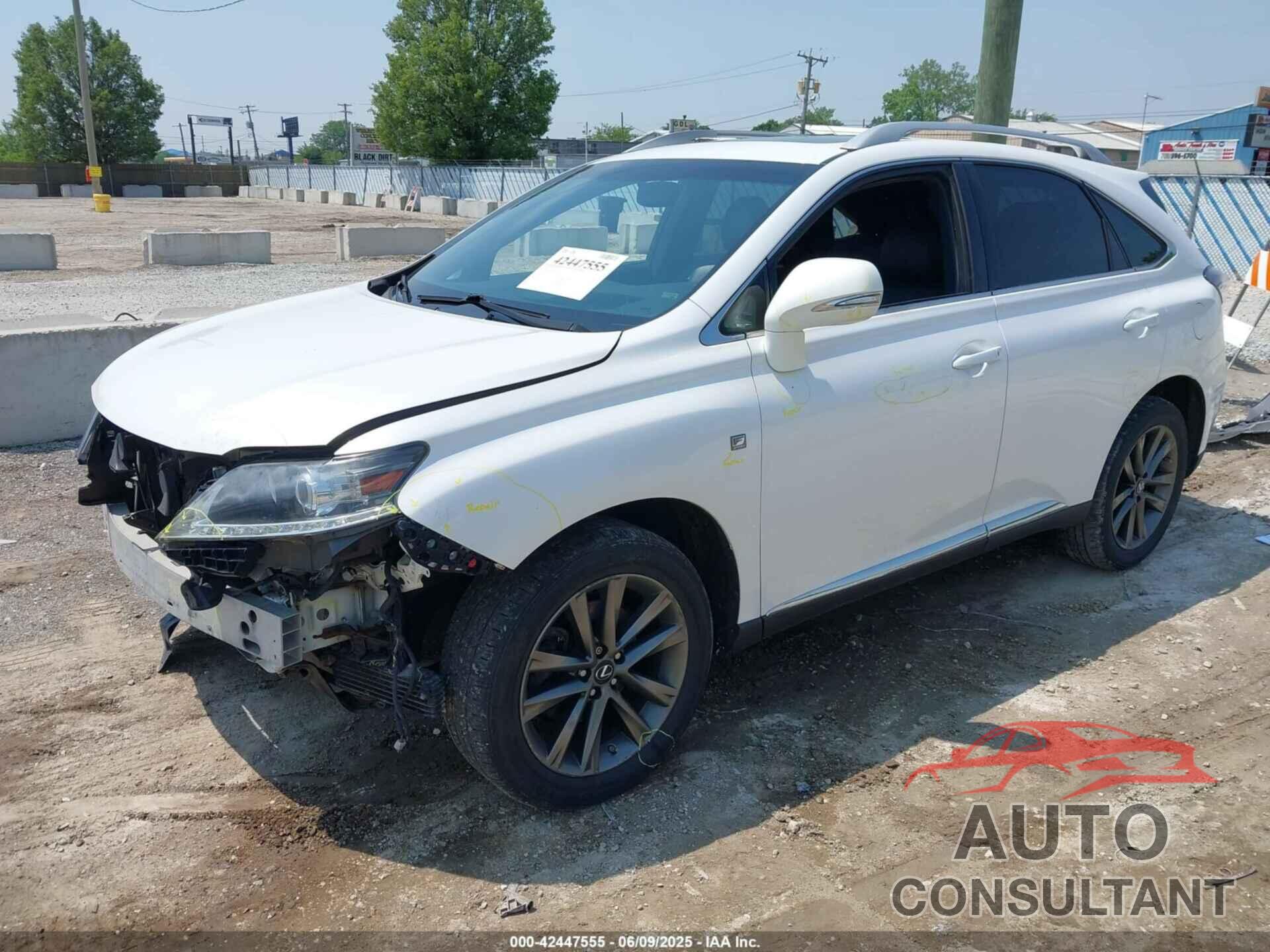 LEXUS RX 350 2013 - 2T2BK1BA9DC171027
