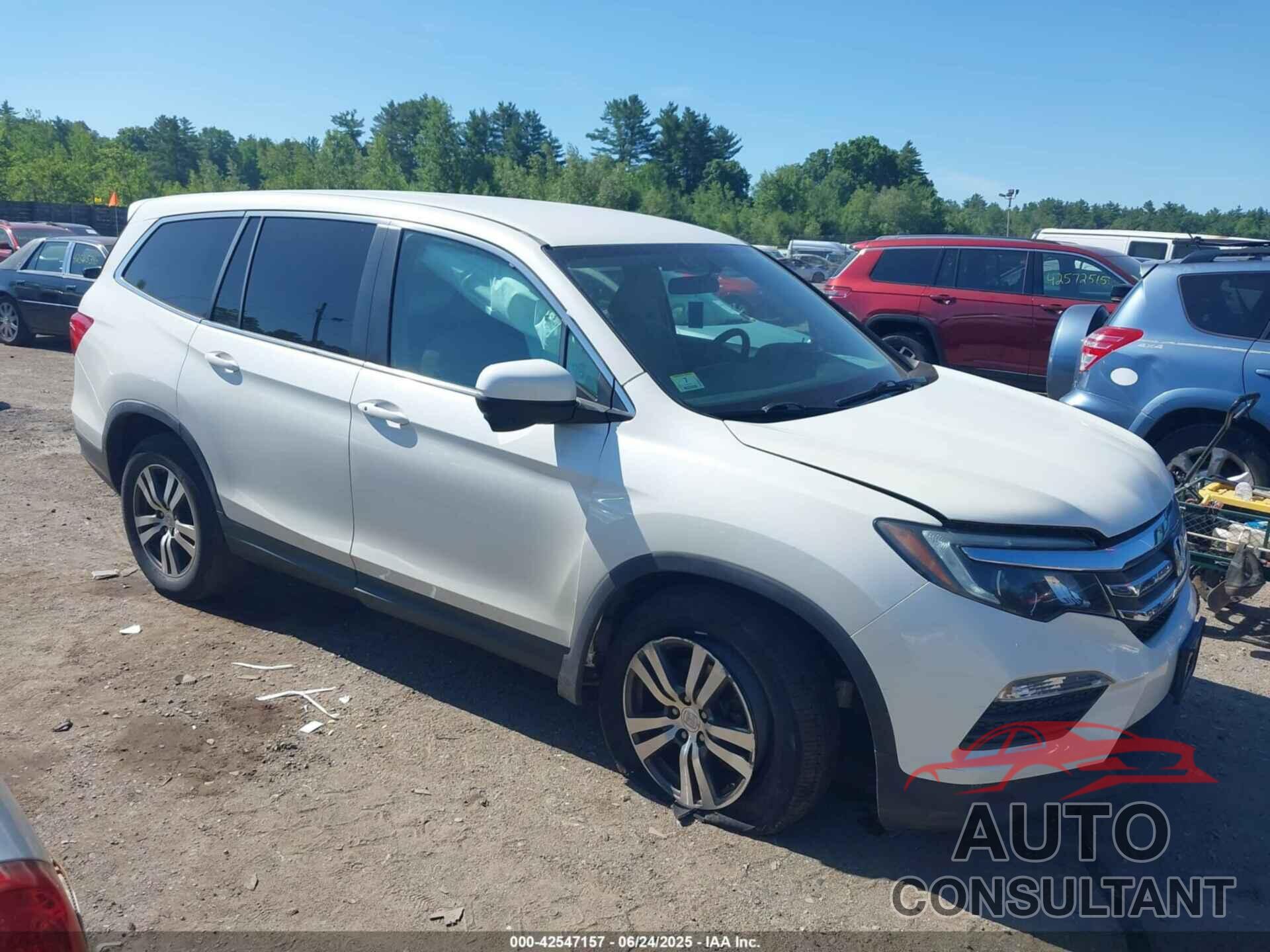 HONDA PILOT 2016 - 5FNYF6H3XGB703311