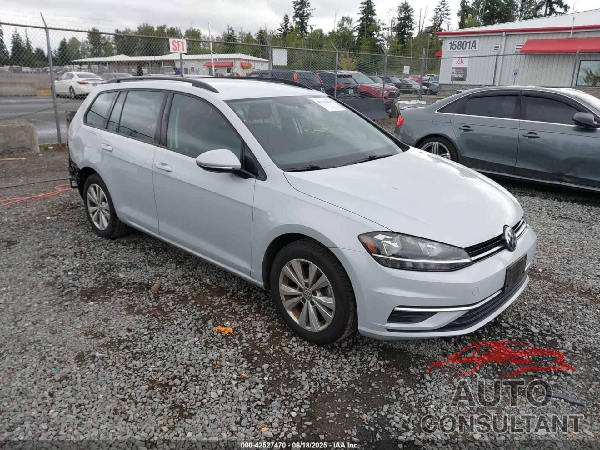 VOLKSWAGEN GOLF SPORTWAGEN 2019 - 3VW217AU5KM506176