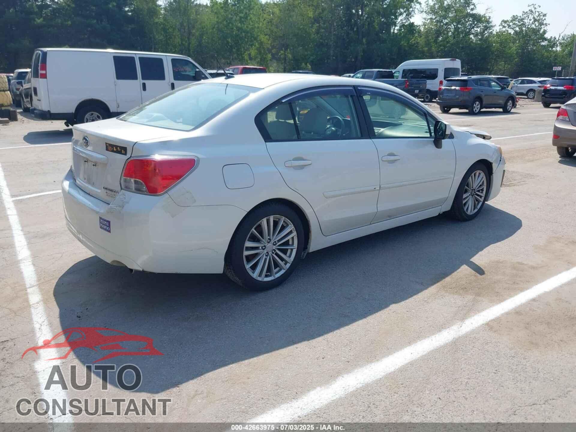 SUBARU IMPREZA 2012 - JF1GJAD69CH024079