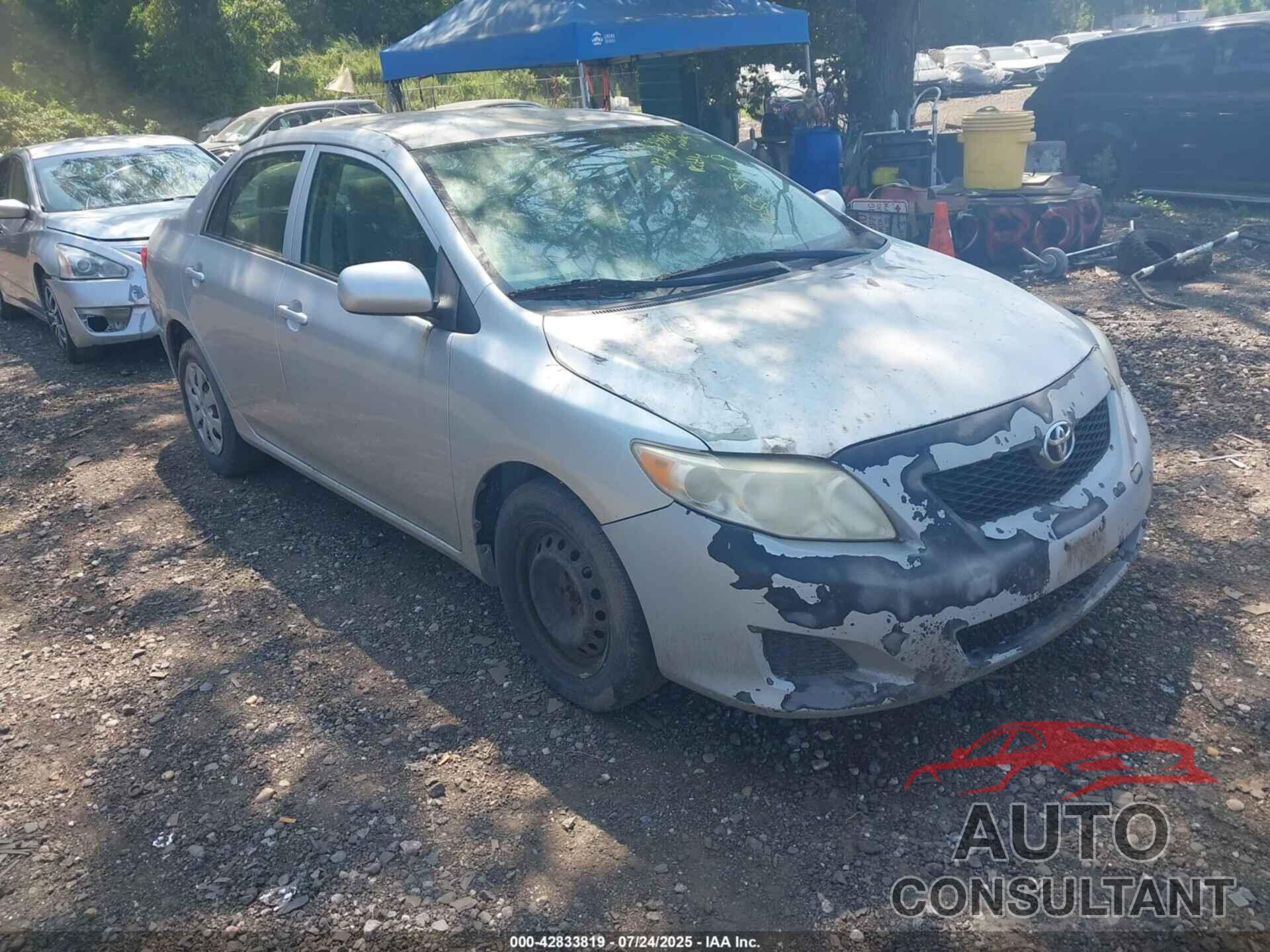 TOYOTA COROLLA 2009 - JTDBL40E799073264
