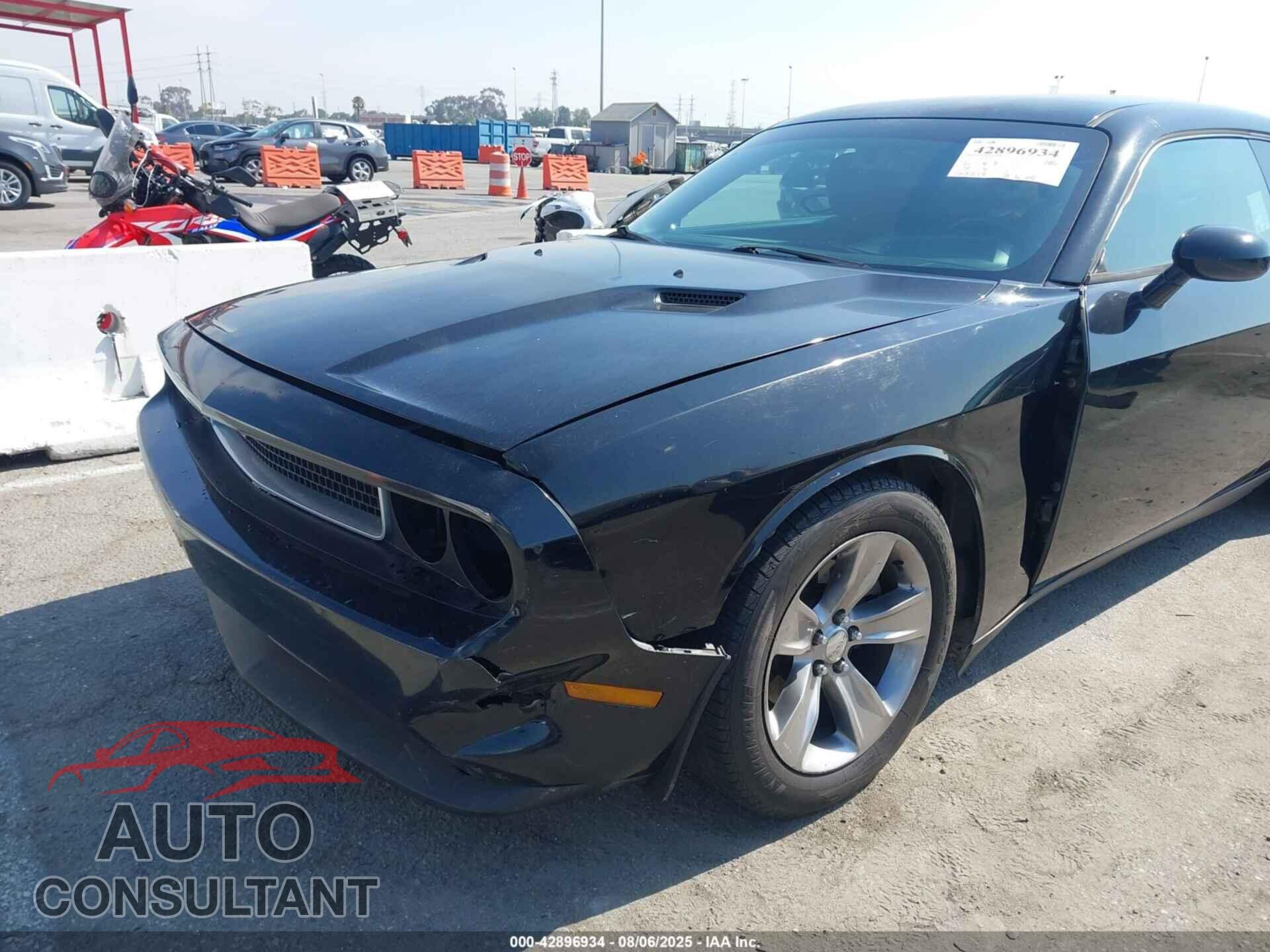 DODGE CHALLENGER 2012 - 2C3CDYAG3CH186696
