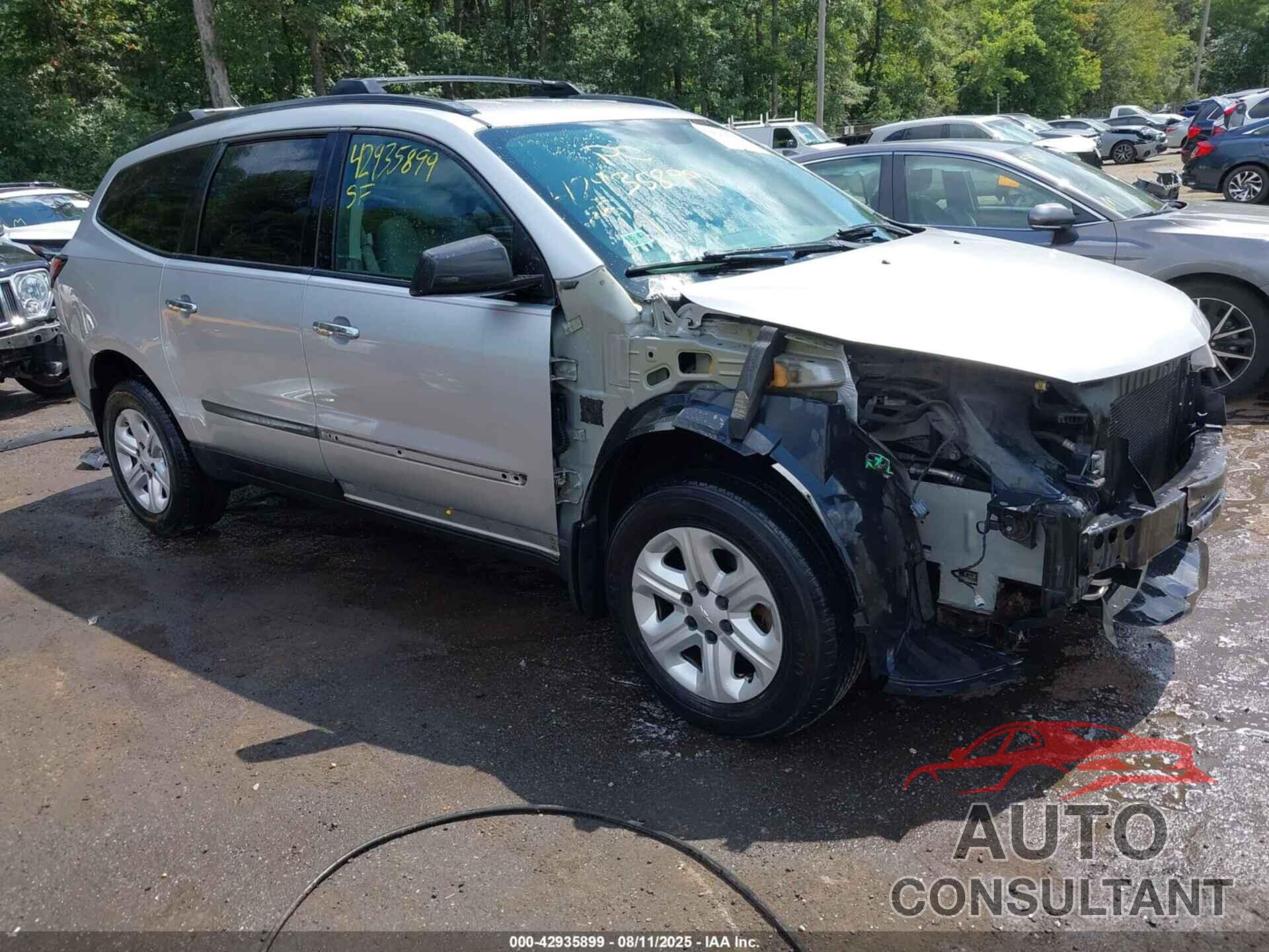 CHEVROLET TRAVERSE 2014 - 1GNKRFED2EJ333922