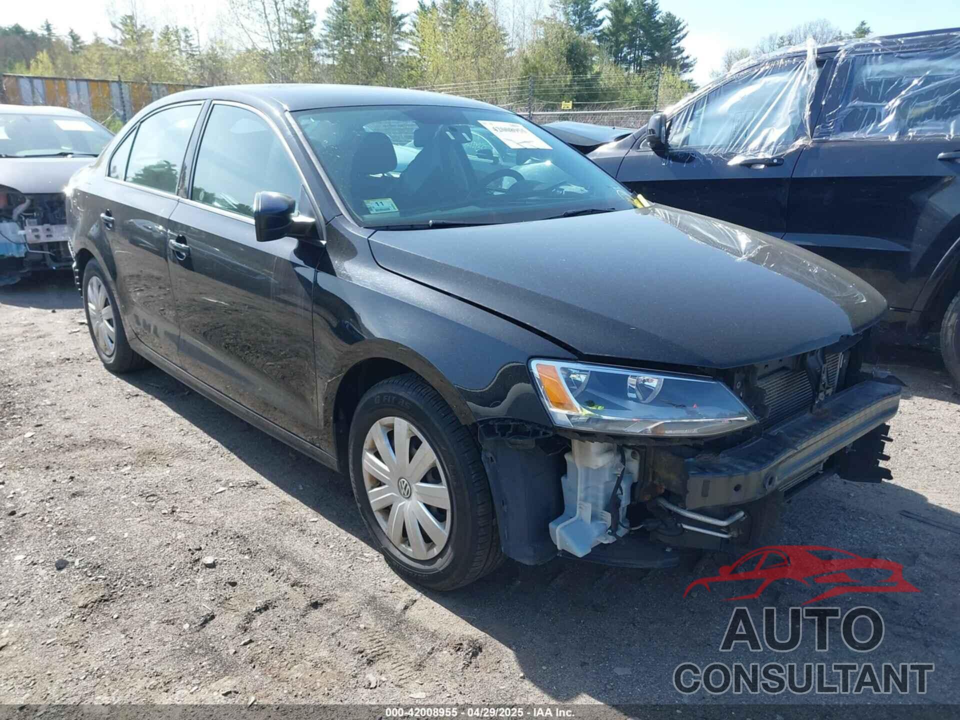 VOLKSWAGEN JETTA 2015 - 3VW1K7AJ5FM344800