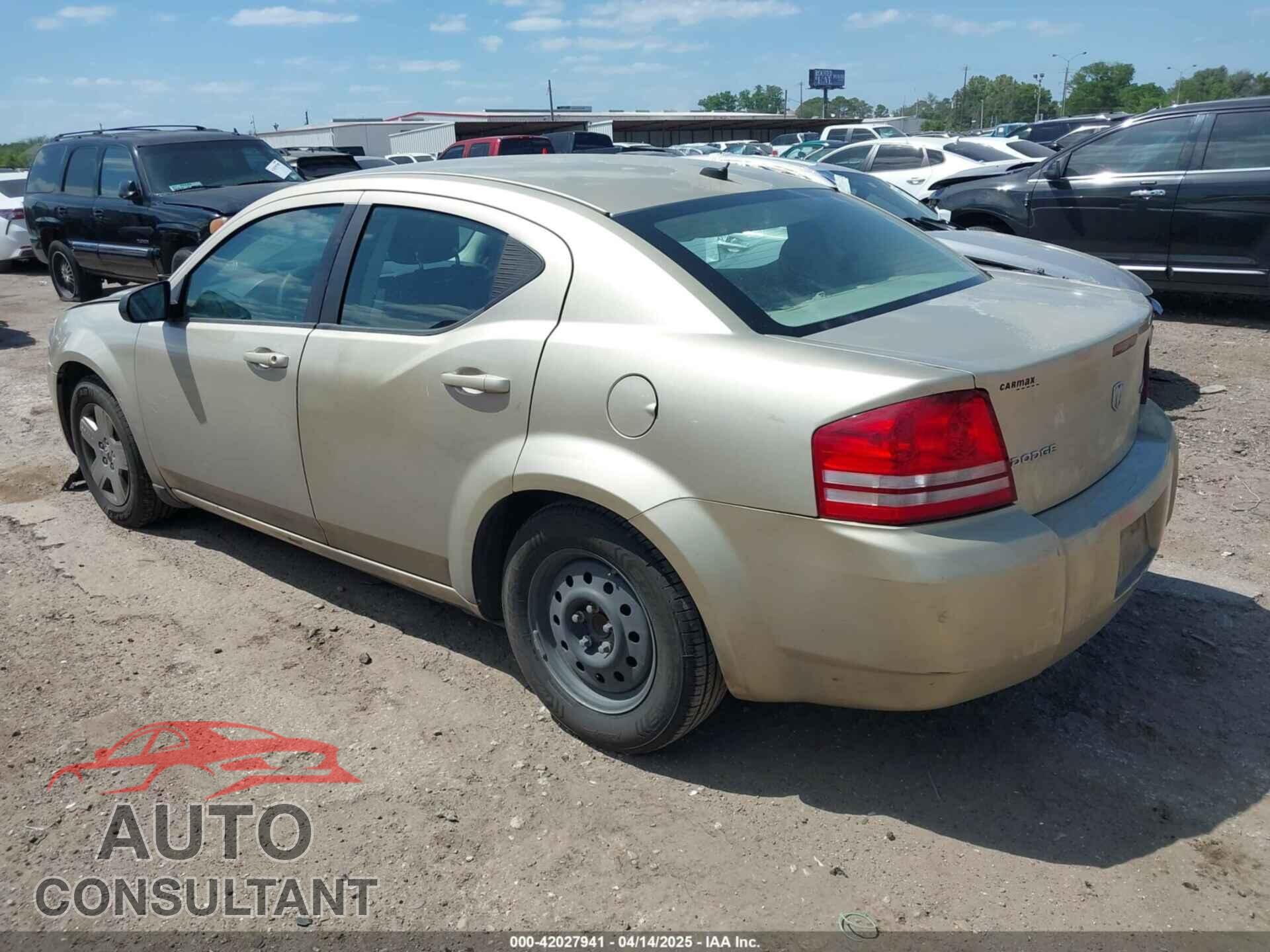 DODGE AVENGER 2010 - 1B3CC4FB0AN150202