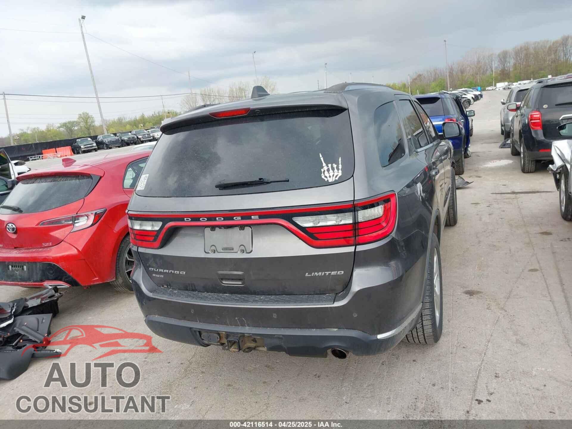 DODGE DURANGO 2014 - 1C4RDJDG8EC597056