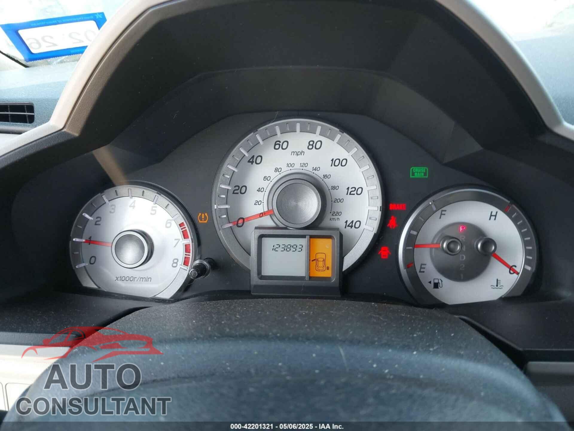 HONDA PILOT 2013 - 5FNYF3H29DB005004