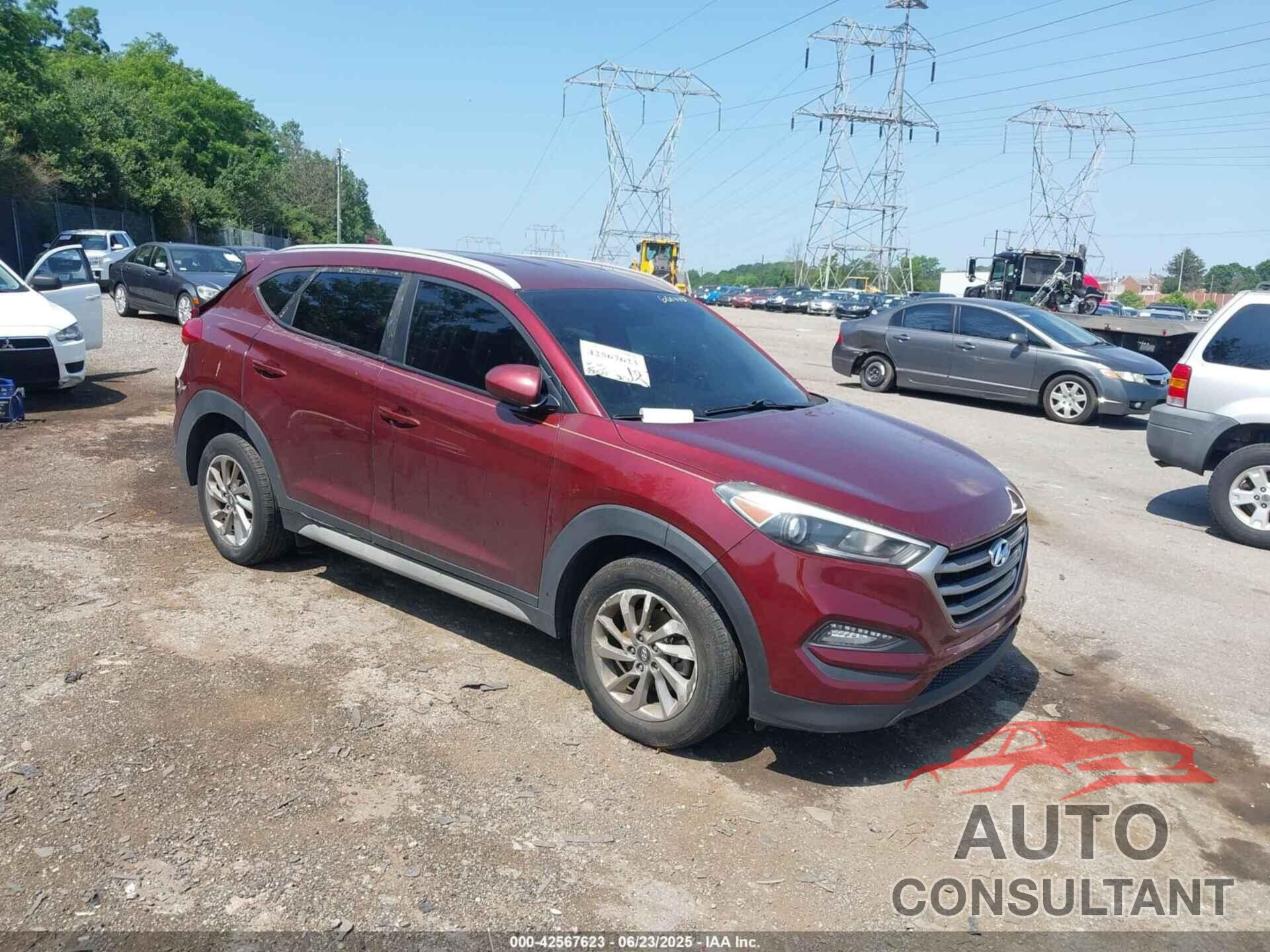 HYUNDAI TUCSON 2018 - KM8J33A47JU601443