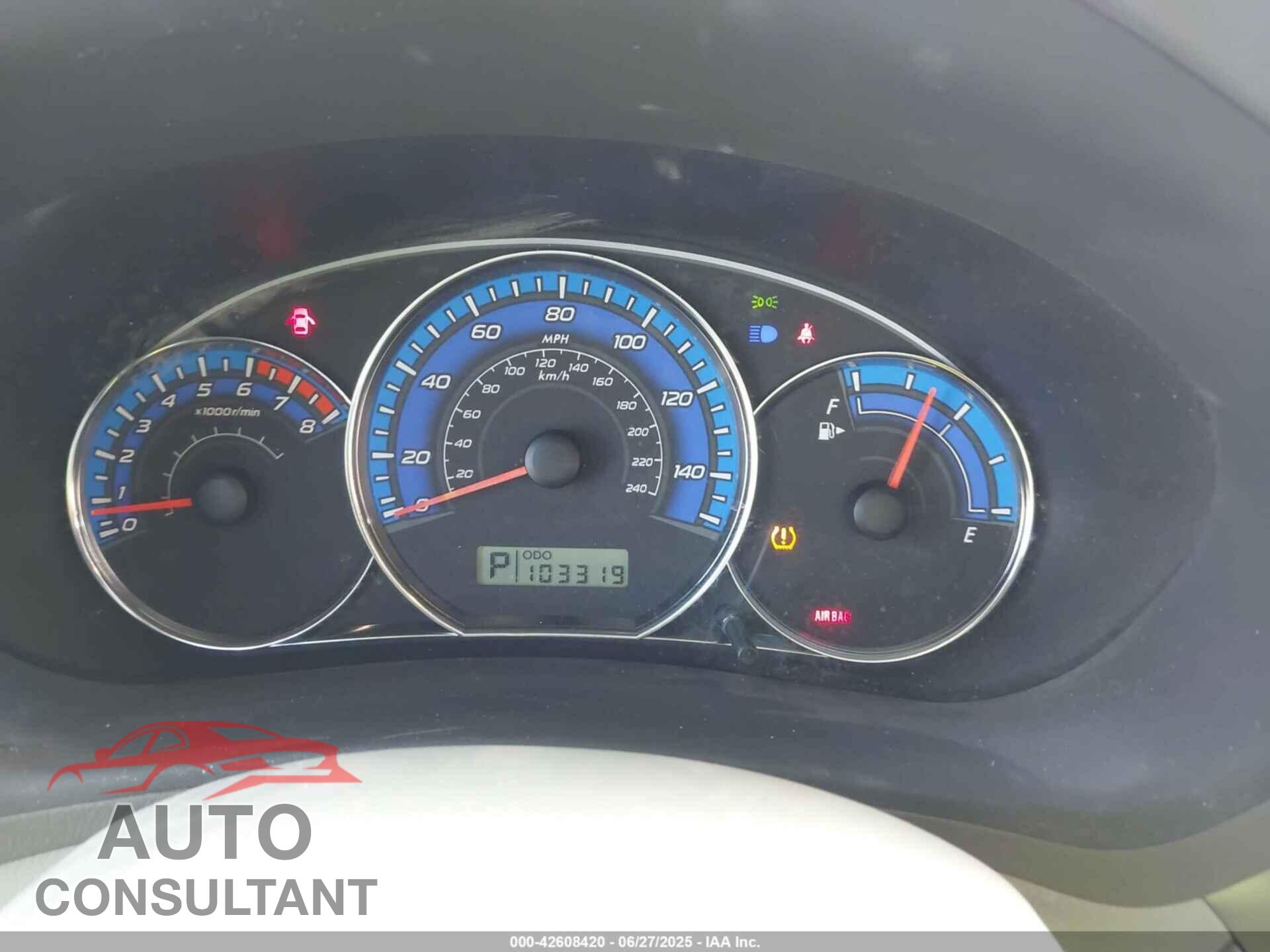SUBARU FORESTER 2009 - JF2SH61609H701743