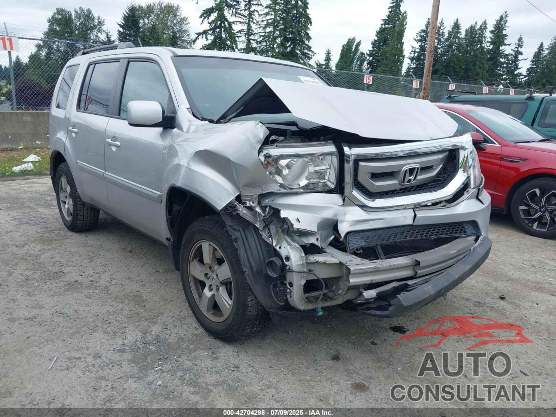 HONDA PILOT 2011 - 5FNYF4H54BB035489