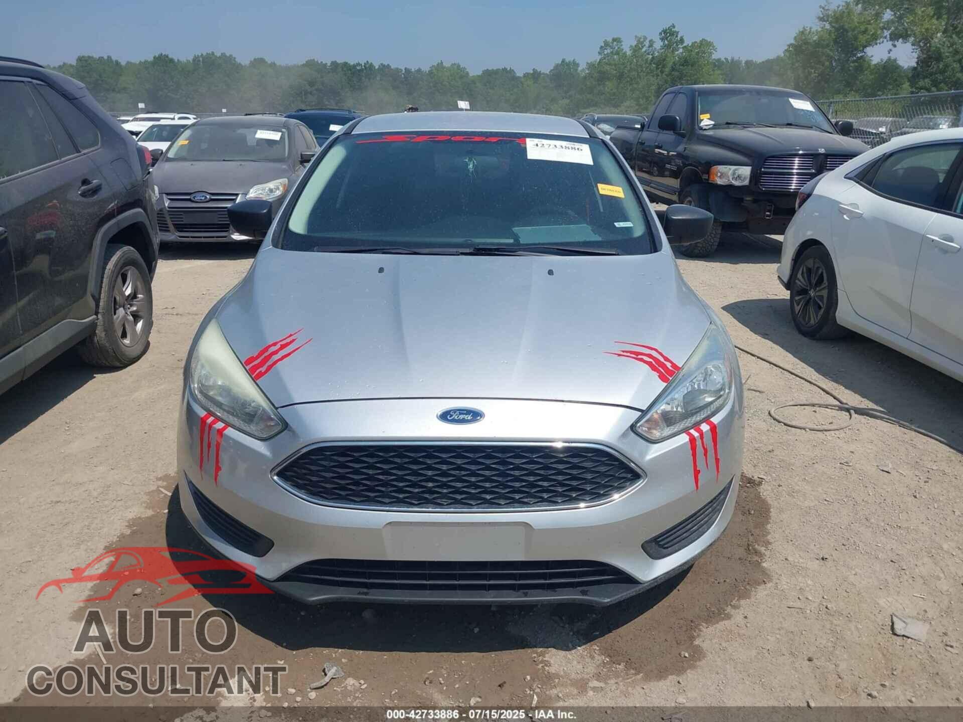 FORD FOCUS 2016 - 1FADP3E20GL403256