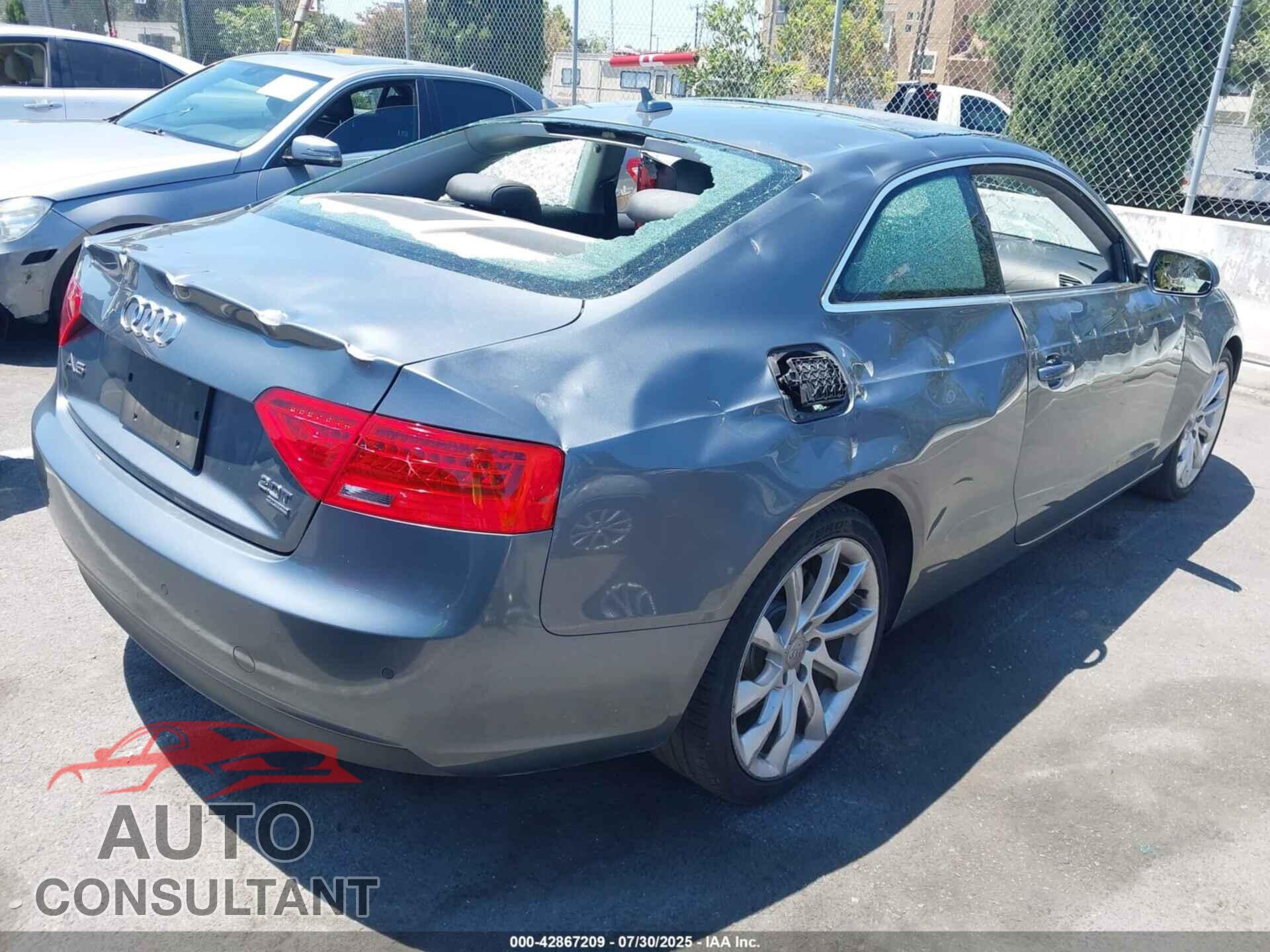 AUDI A5 2014 - WAULFAFR9EA069811