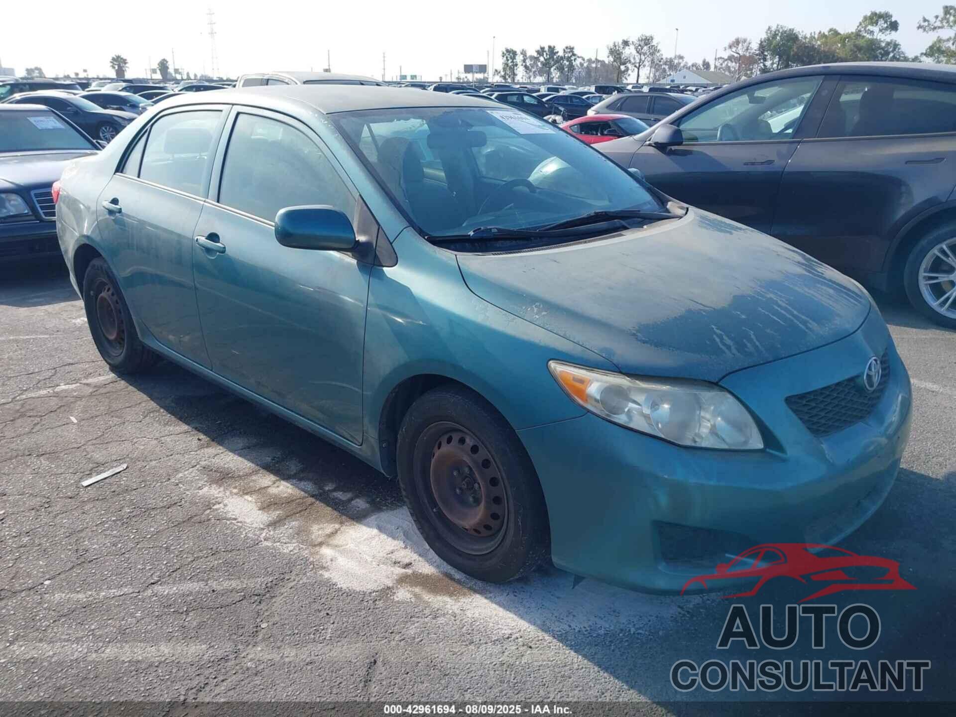TOYOTA COROLLA 2009 - JTDBL40E69J020750