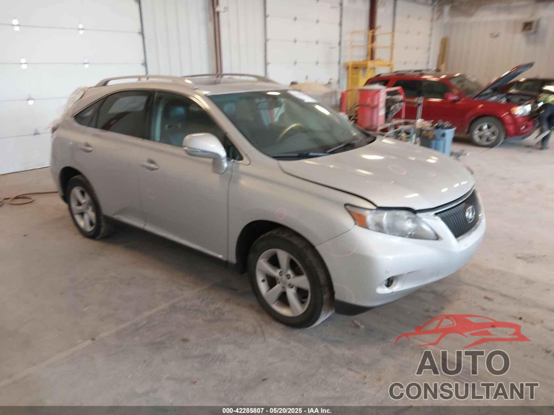 LEXUS RX 350 2011 - 2T2BK1BA0BC089393