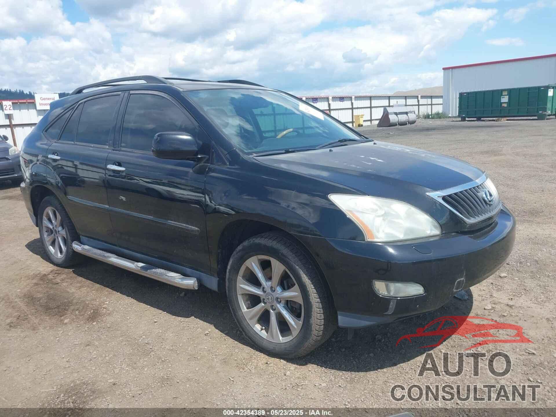 LEXUS RX 350 2009 - 2T2GK31U49C062530