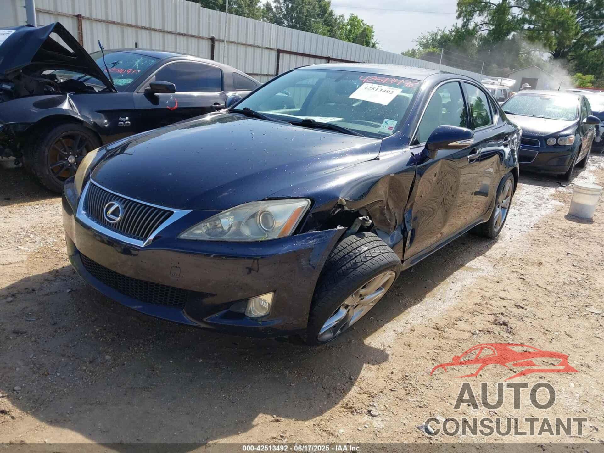 LEXUS IS 250 2010 - JTHBF5C23A5110299