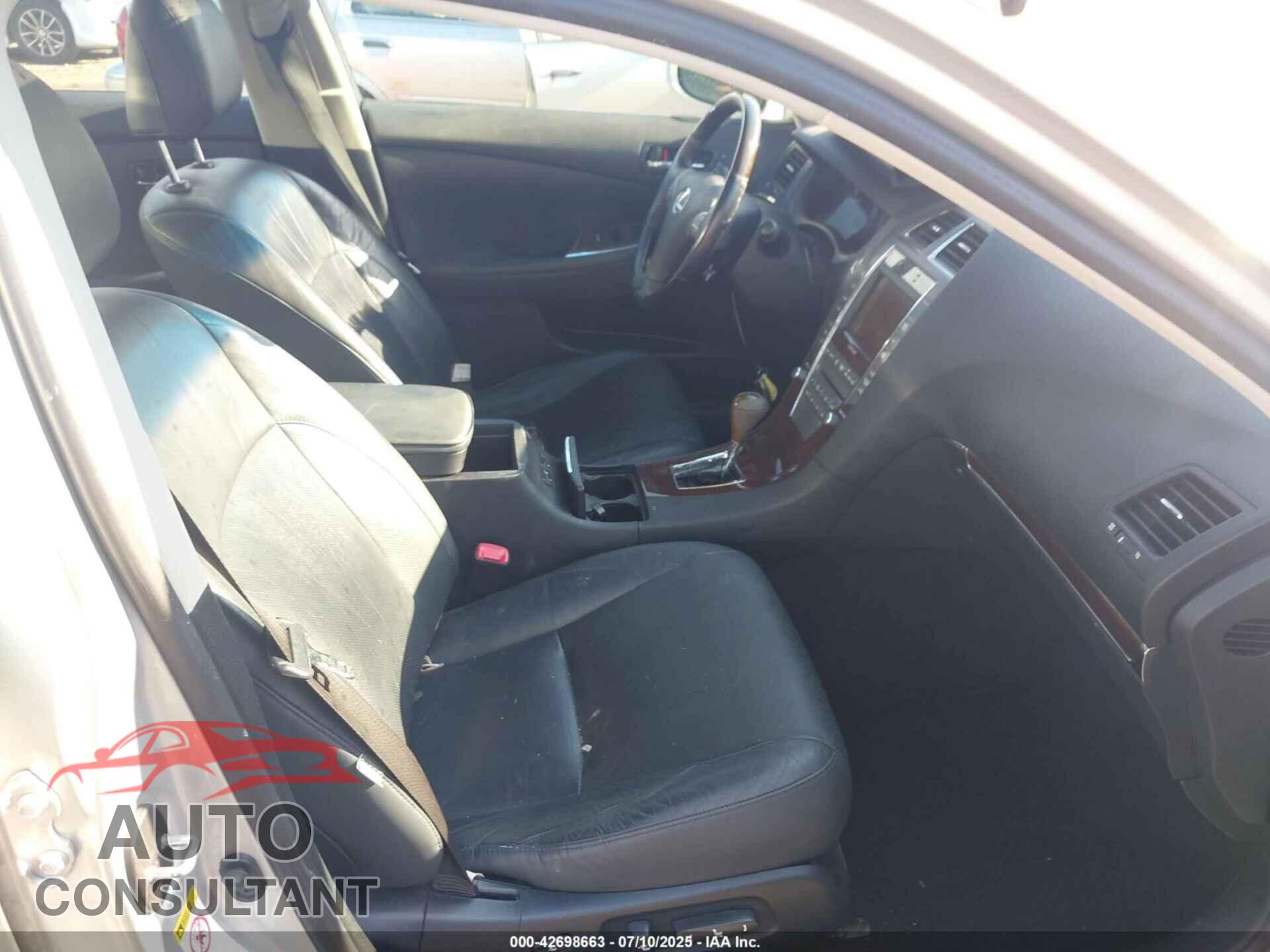 LEXUS ES 2011 - JTHBK1EG5B2451297