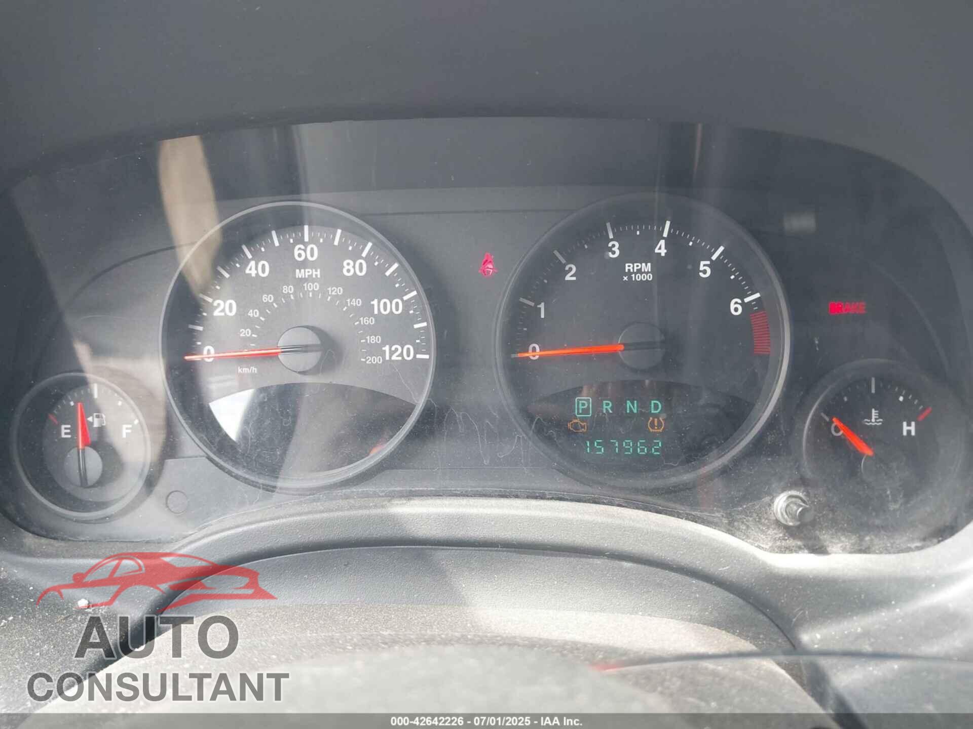 JEEP COMPASS 2012 - 1C4NJDEBXCD659754
