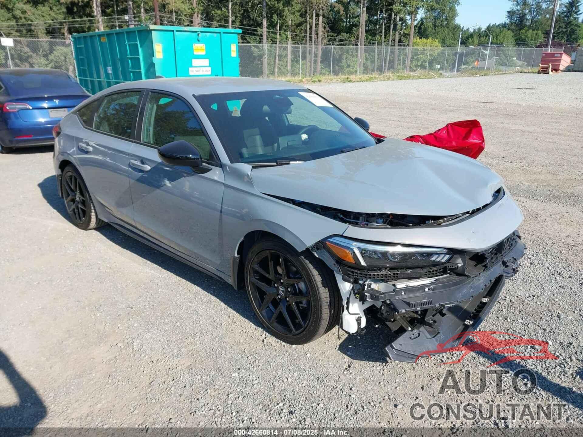 HONDA CIVIC 2025 - 19XFL2H82SE029047
