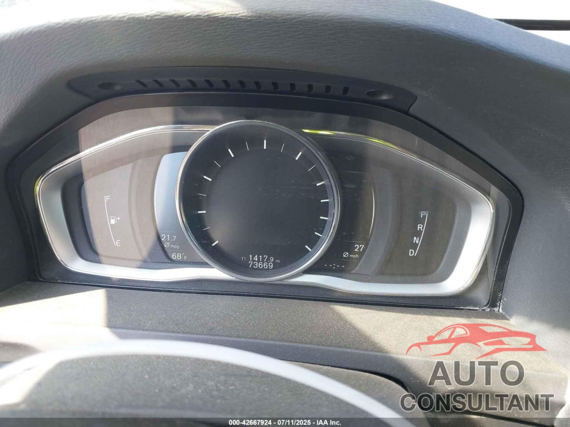 VOLVO S60 INSCRIPTION 2017 - LYV402TKXHB136158