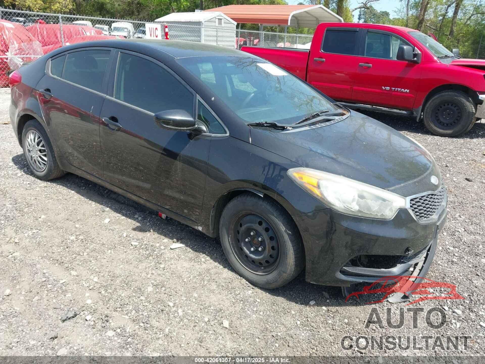 KIA FORTE 2014 - KNAFK4A60E5167576