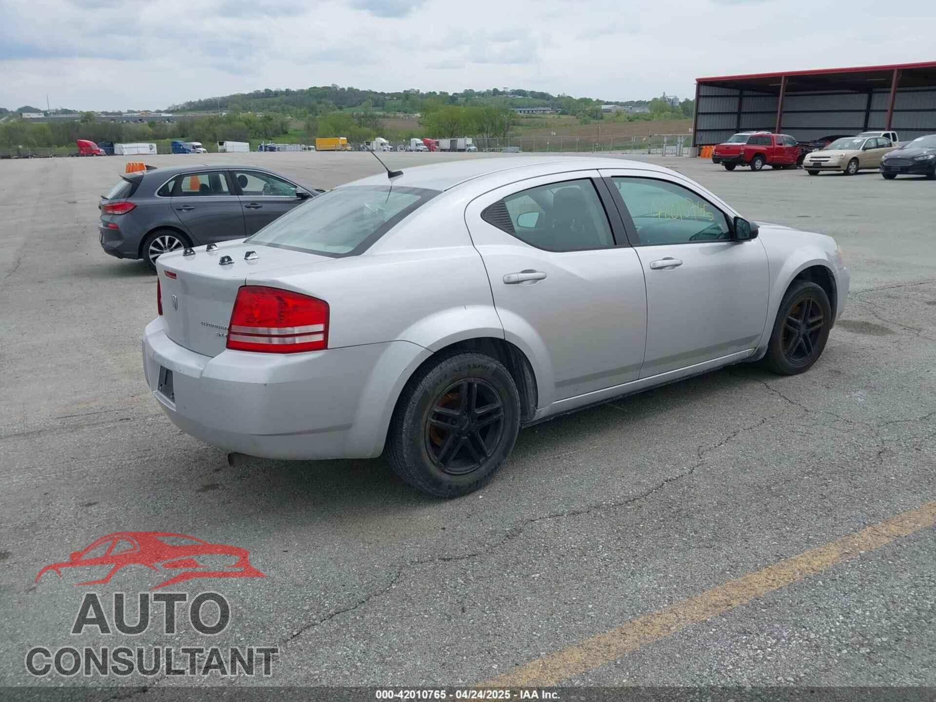 DODGE AVENGER 2010 - 1B3CC4FD3AN165228