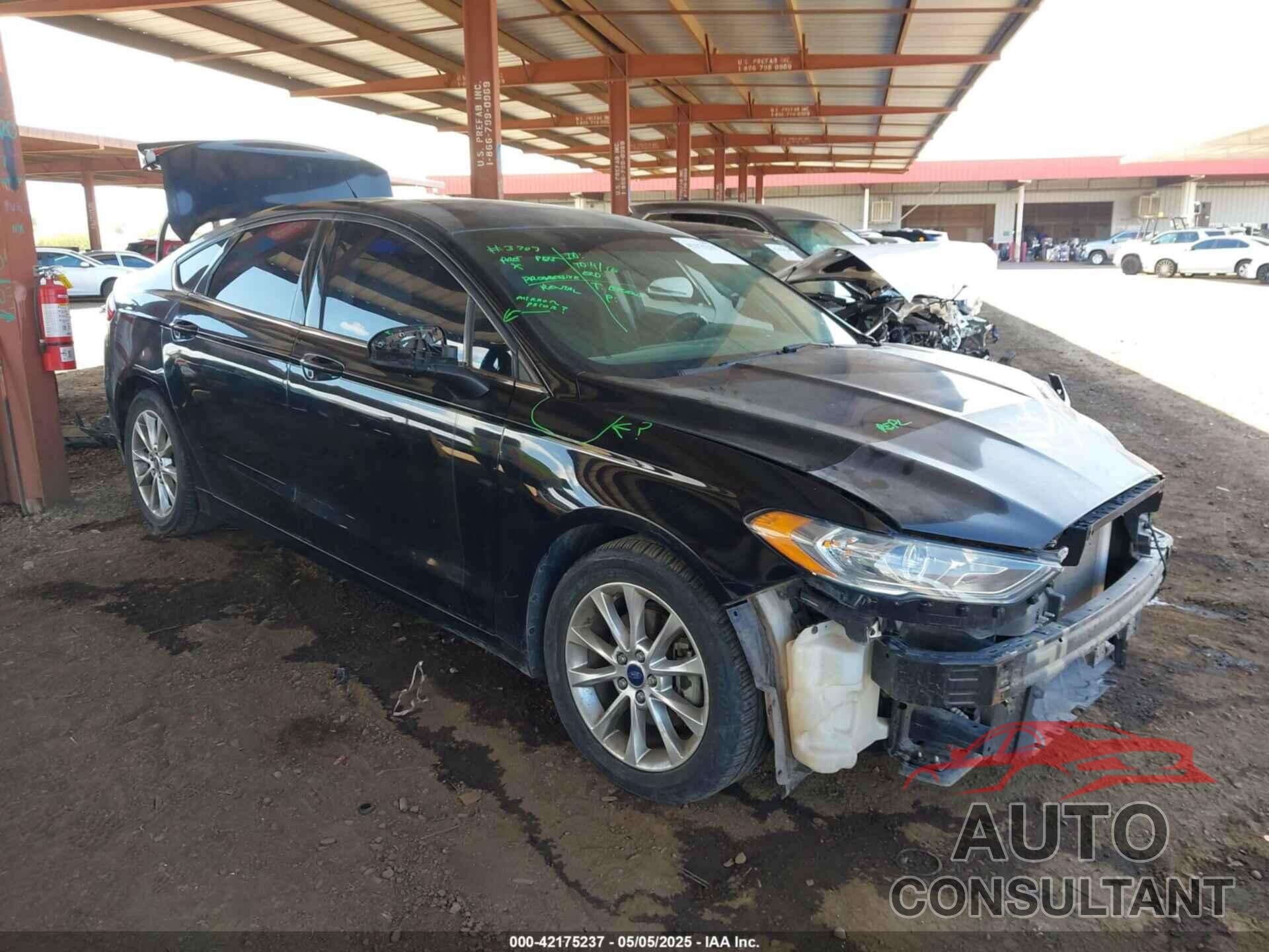 FORD FUSION 2017 - 3FA6P0H79HR182127