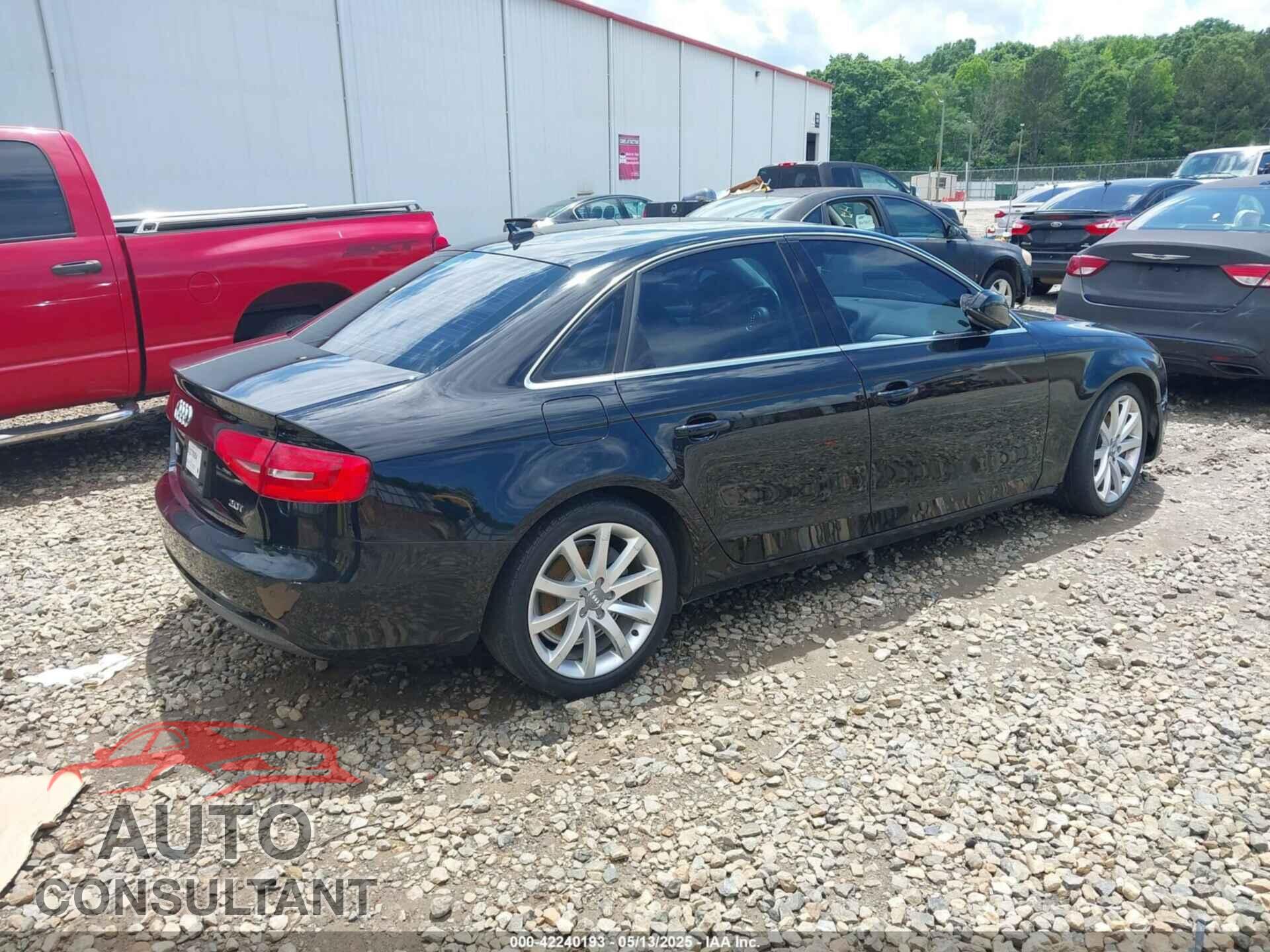 AUDI A4 2013 - WAUEFAFL0DN025708