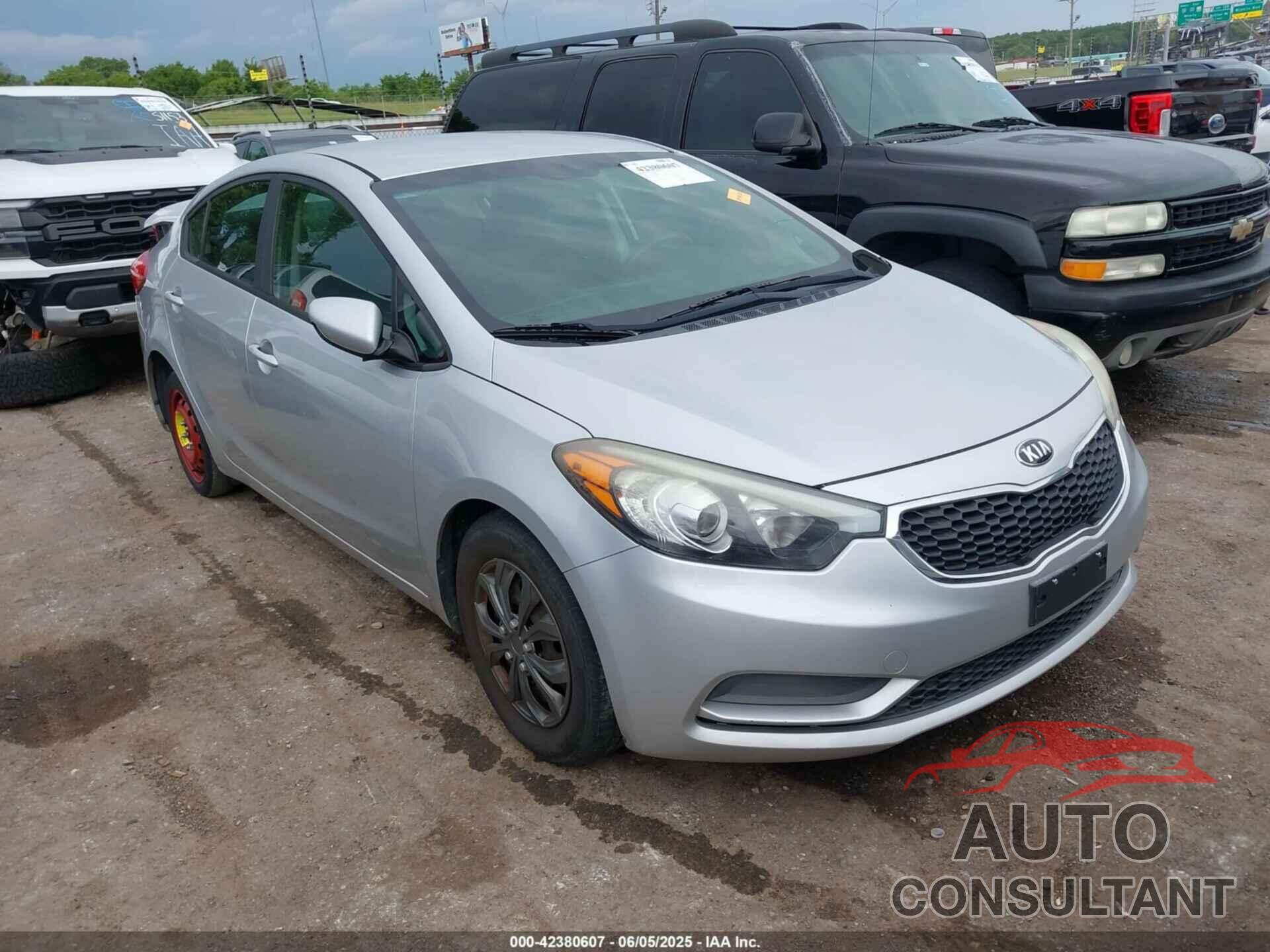 KIA FORTE 2016 - KNAFK4A63G5535767