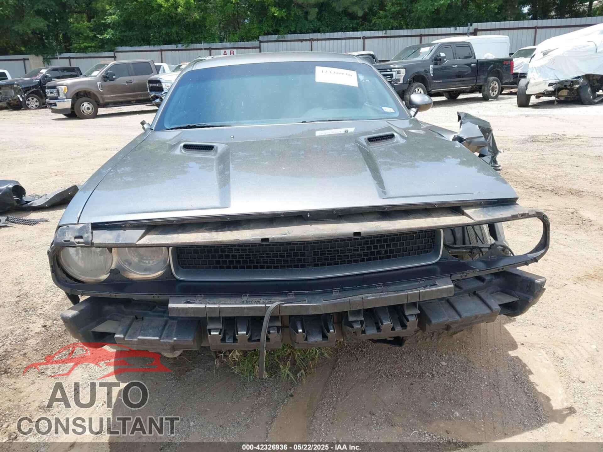 DODGE CHALLENGER 2012 - 2C3CDYAG8CH243555