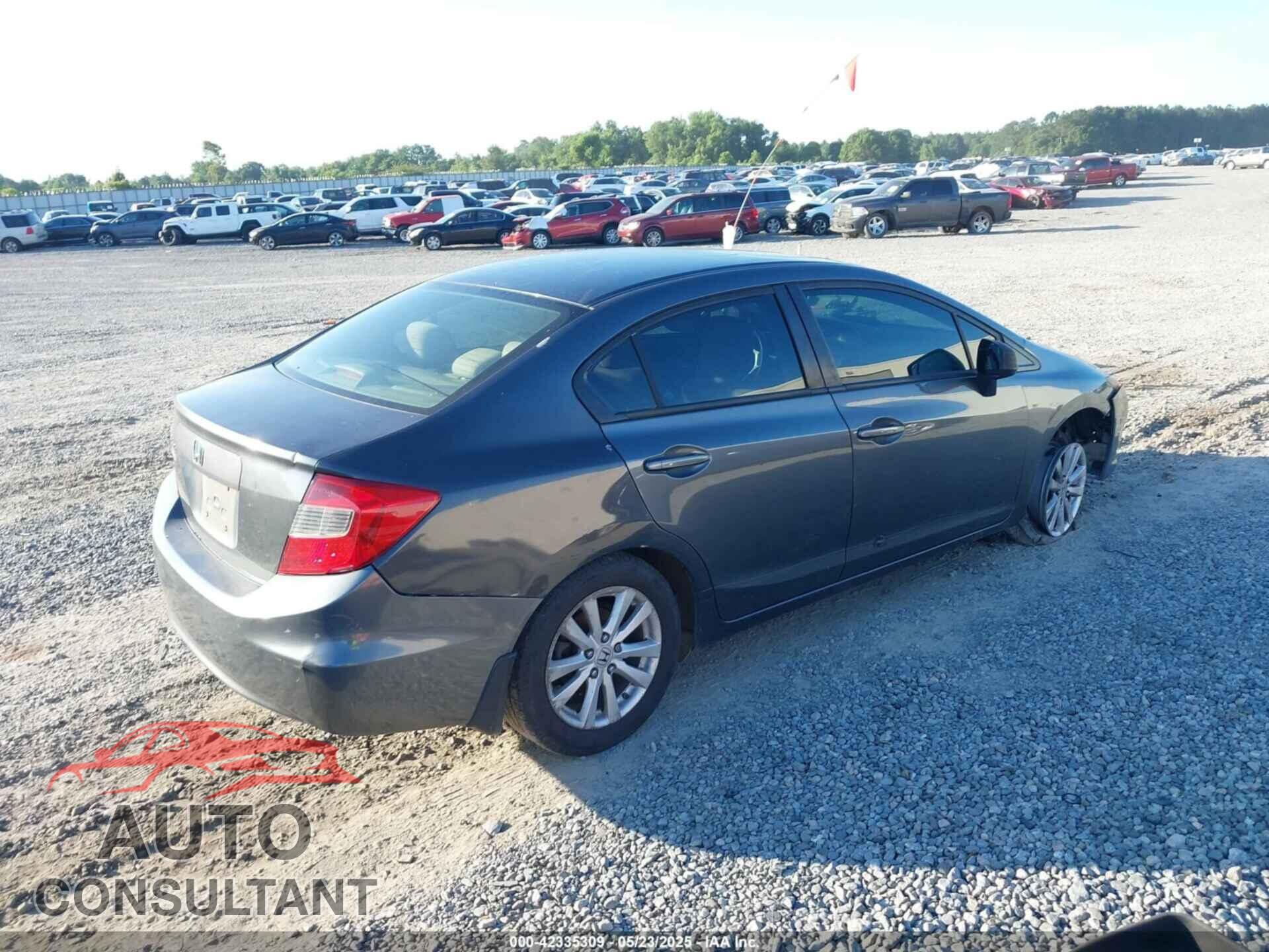 HONDA CIVIC 2012 - 2HGFB2F86CH510545