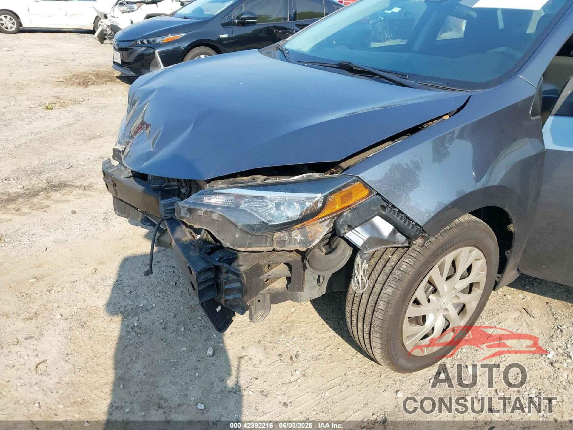 TOYOTA COROLLA 2019 - 2T1BURHE7KC203056