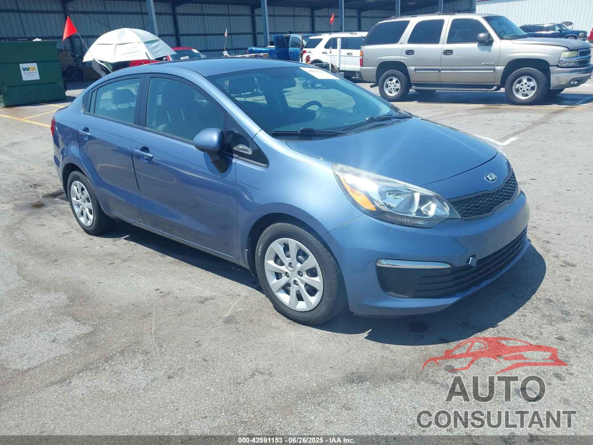 KIA RIO 2016 - KNADM4A31G6647792