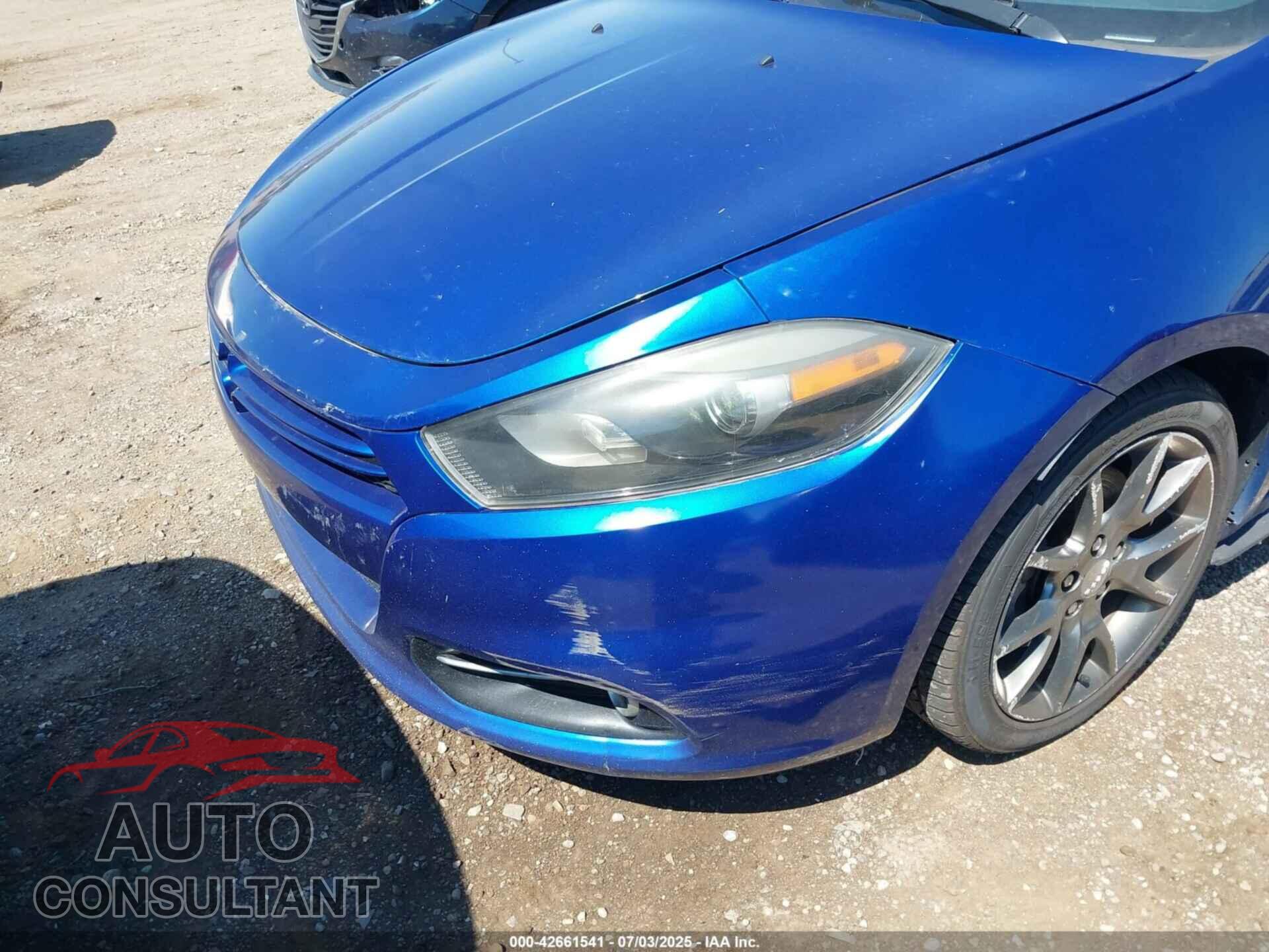 DODGE DART 2013 - 1C3CDFBA3DD340093