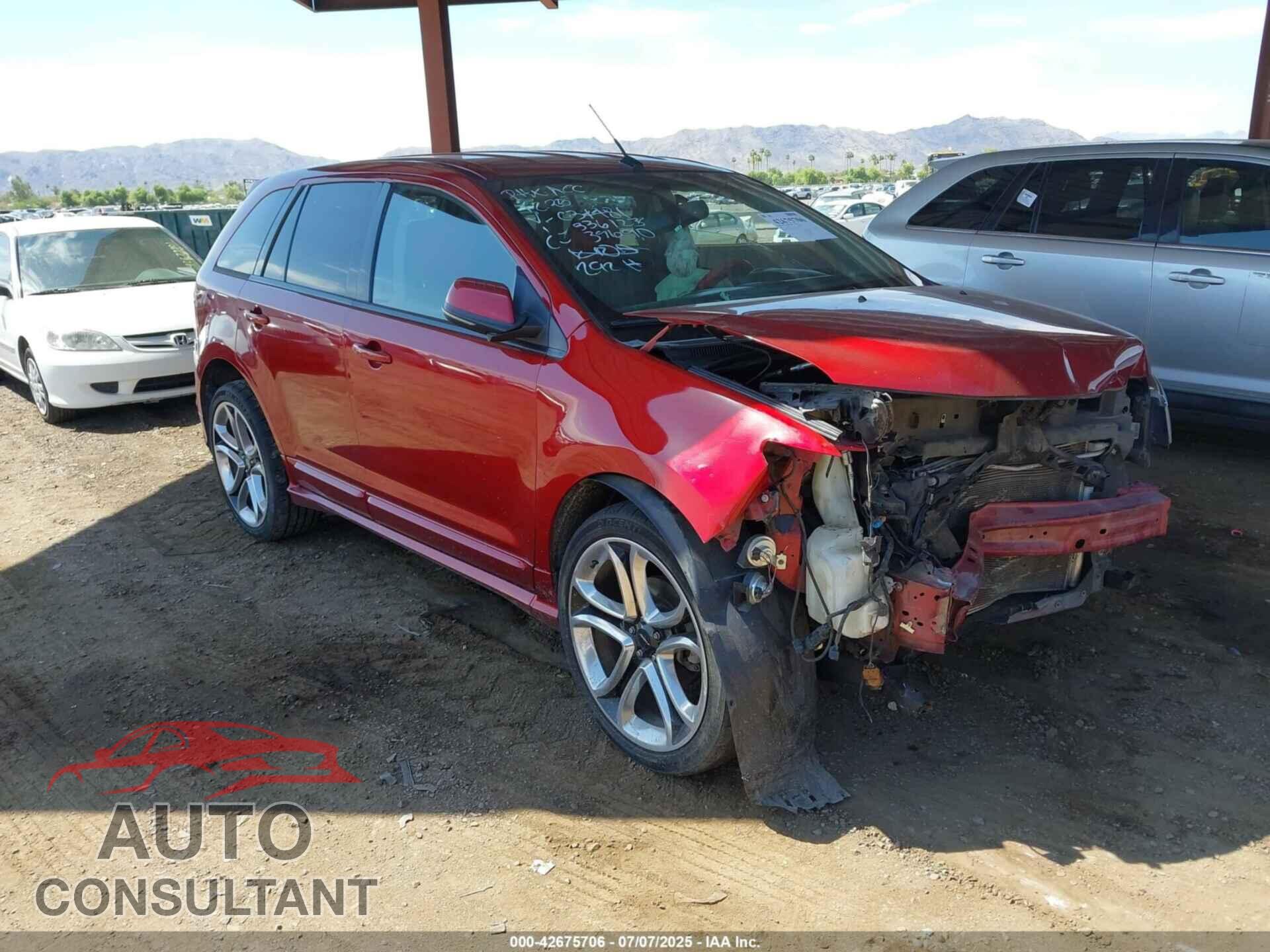 FORD EDGE 2013 - 2FMDK3AK8DBC34481