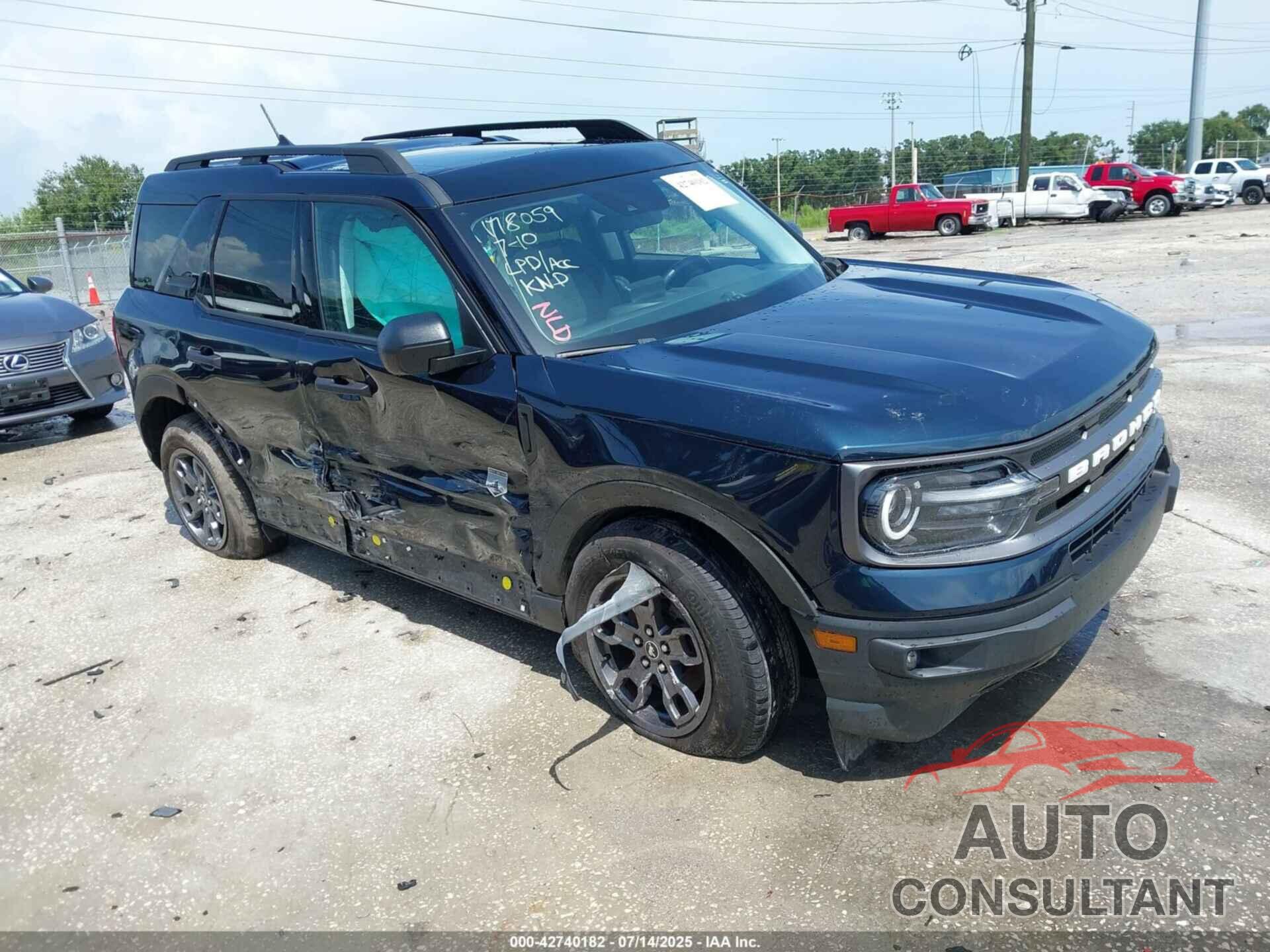 FORD BRONCO SPORT 2022 - 3FMCR9B62NRD34963