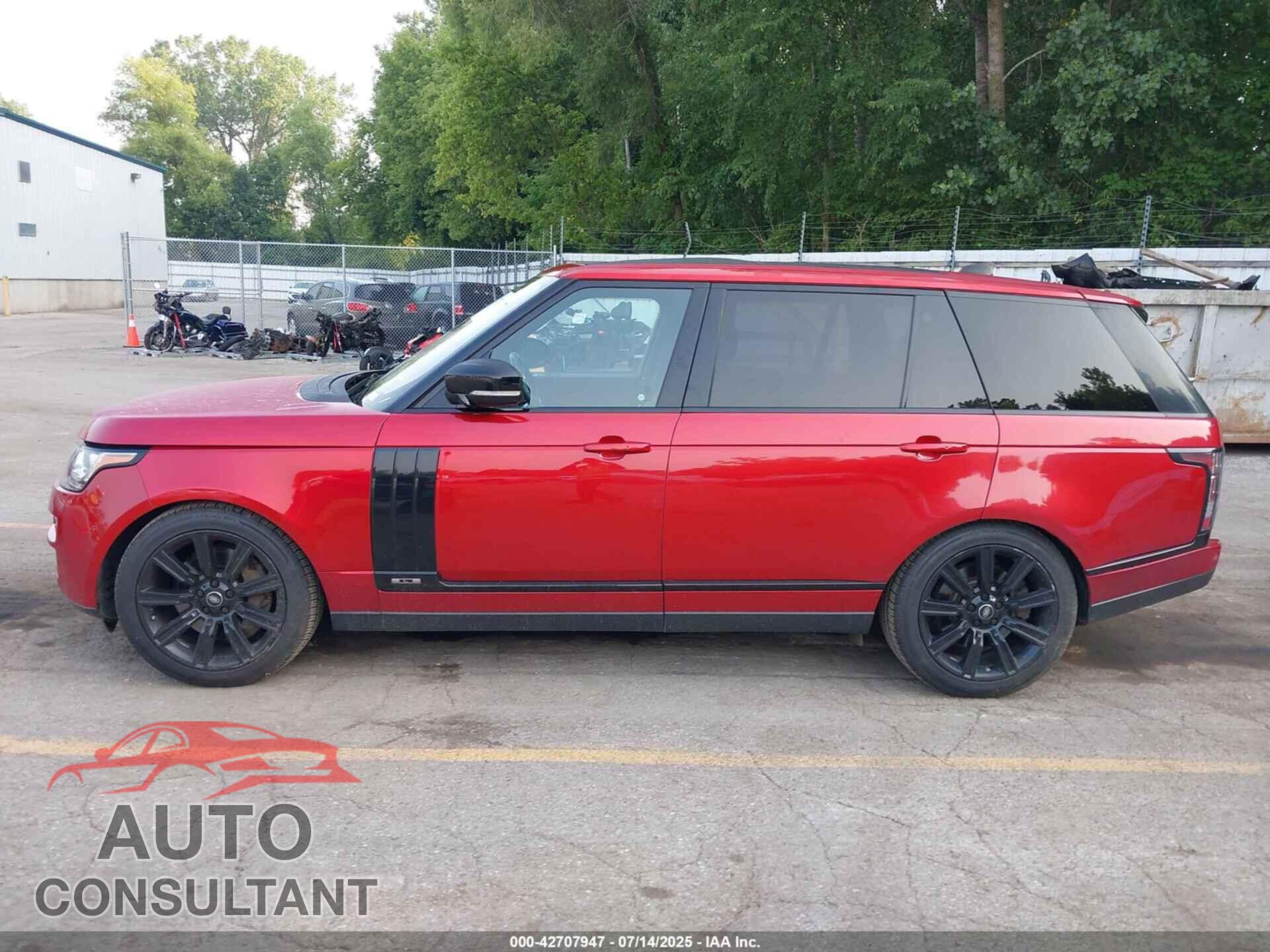 LAND ROVER RANGE ROVER 2017 - SALGS5FE4HA377535