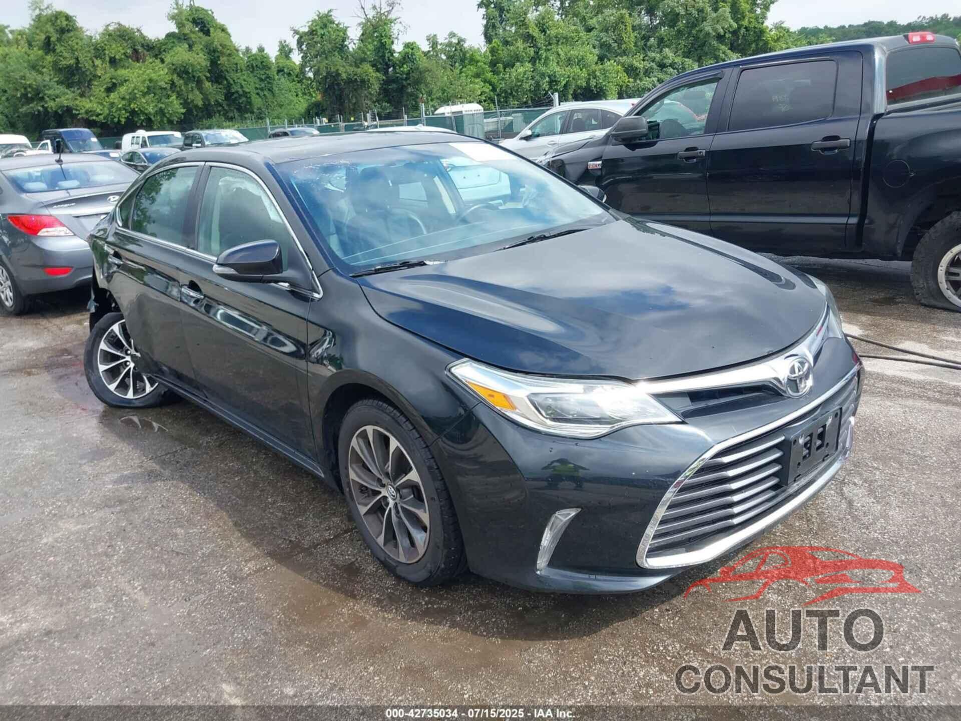 TOYOTA AVALON 2016 - 4T1BK1EB9GU197641