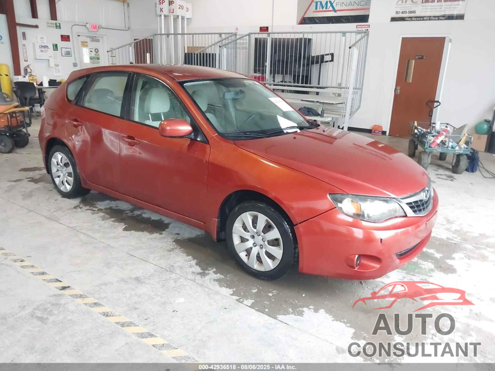SUBARU IMPREZA 2009 - JF1GH61699H813368