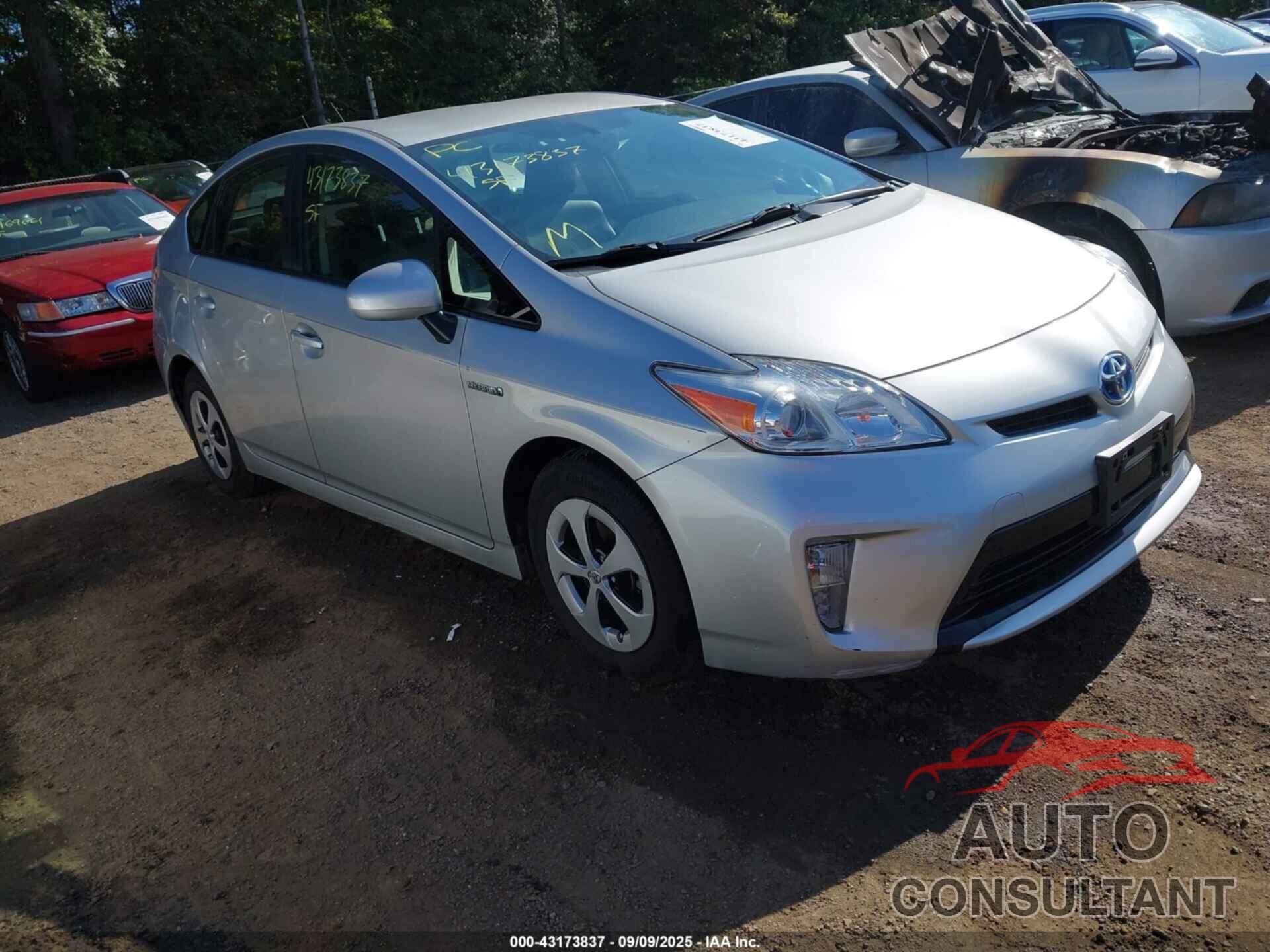 TOYOTA PRIUS 2012 - JTDKN3DU9C5503851