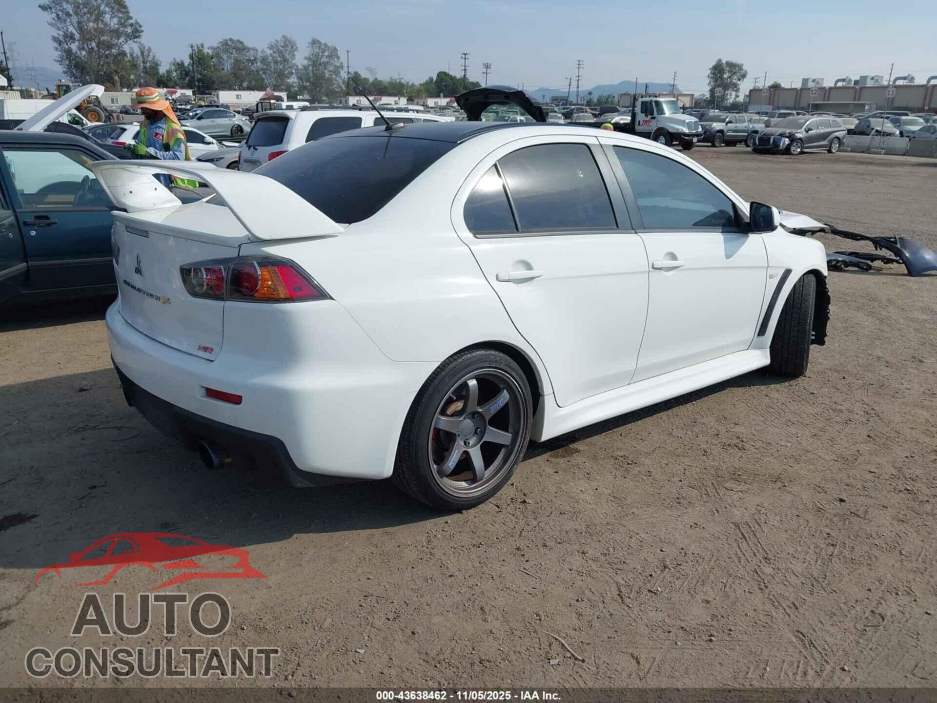 MITSUBISHI LANCER EVOLUTION 2014 - JA32W5FV6EU019433