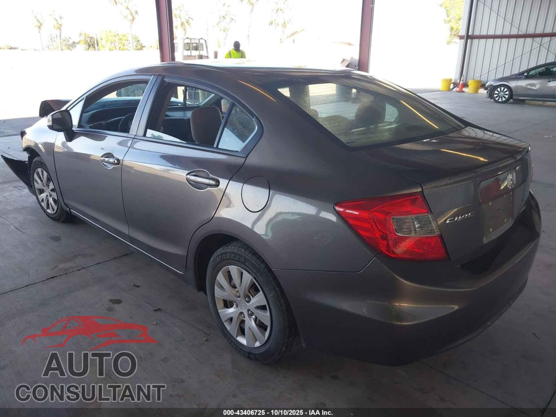 HONDA CIVIC 2012 - 19XFB2F57CE053700