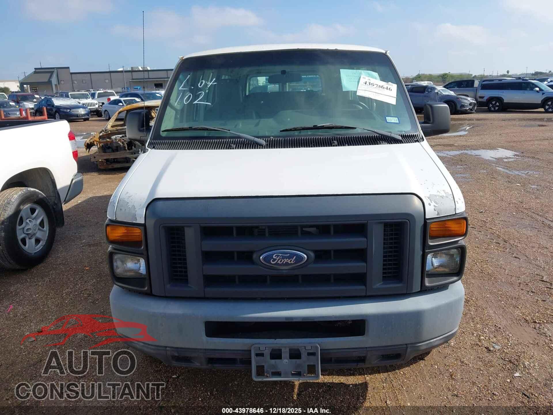 FORD E-350 SUPER DUTY 2013 - 1FBSS3BL0DDA07965
