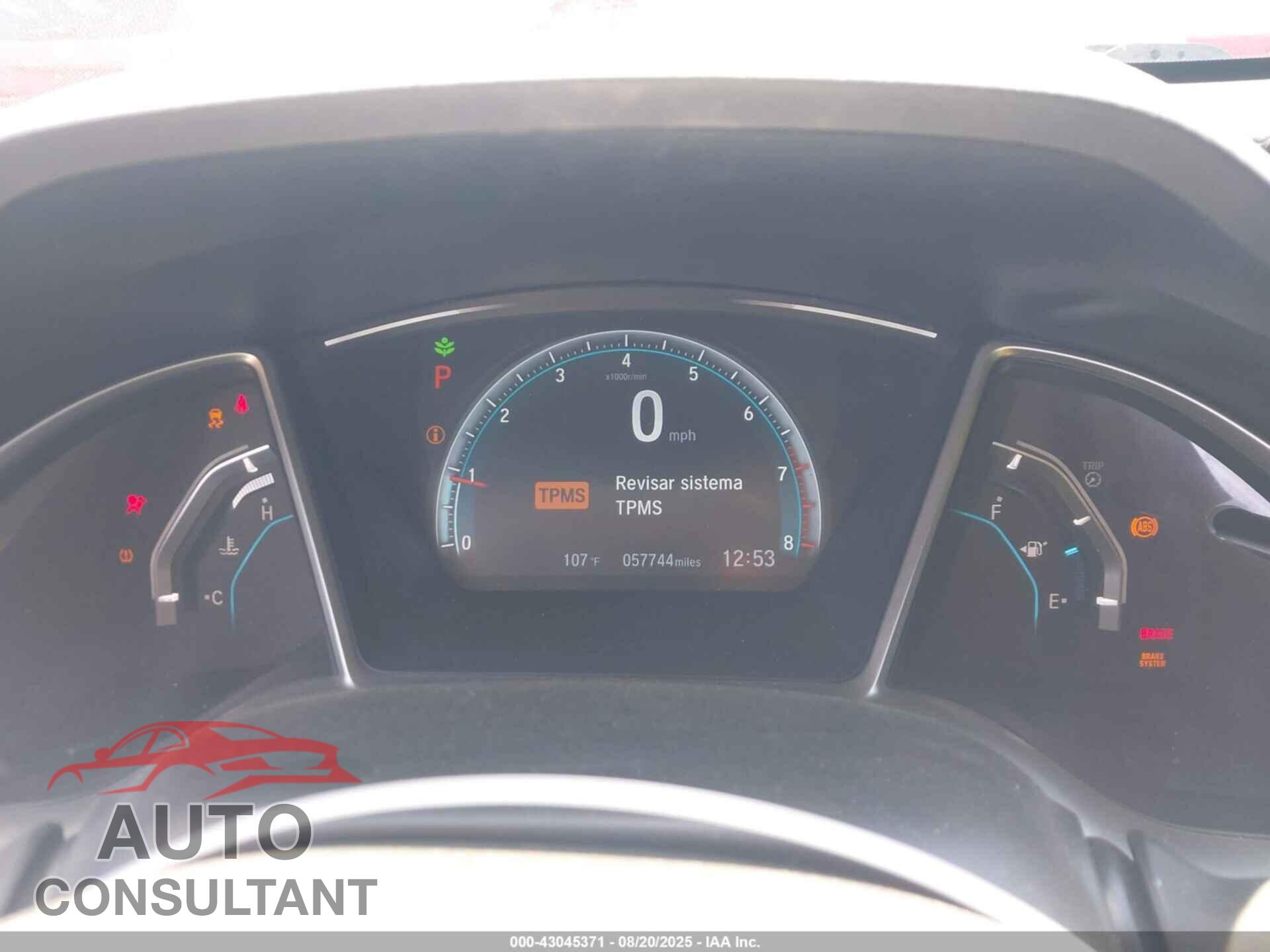 HONDA CIVIC 2017 - 2HGFC2F73HH514905